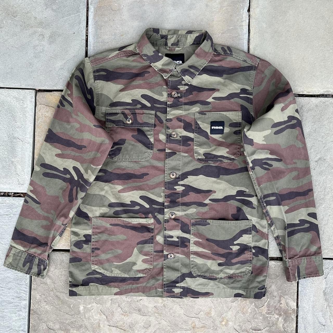 Rsq Camo Utility Chore Jacket Size US M / EU 48-50 / 2 - 1 Thumbnail