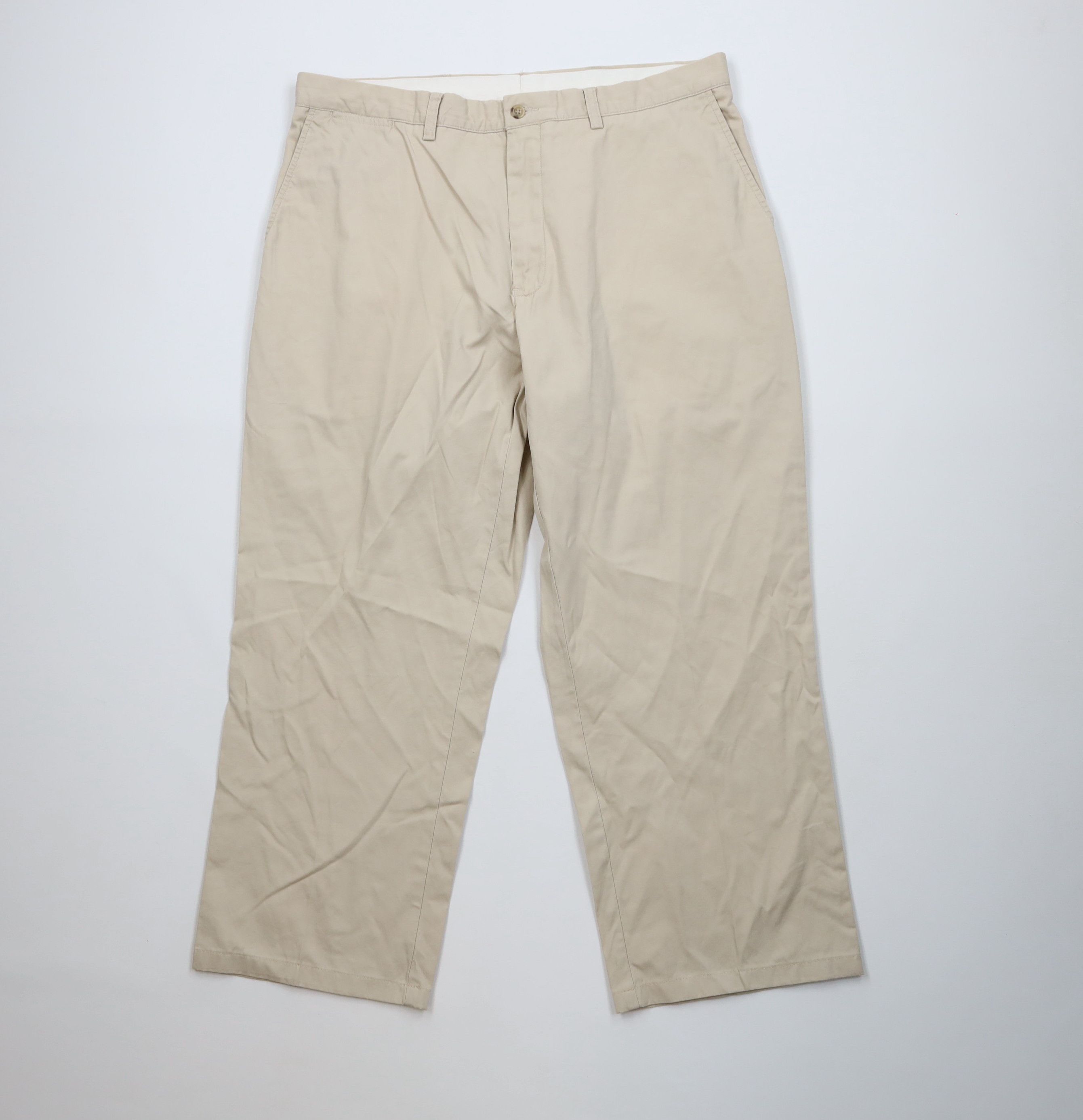 Ralph Lauren Vintage 90s Ralph Lauren Chino Pants Beige Khaki Cotton Size US 36 / EU 52 - 1 Thumbnail