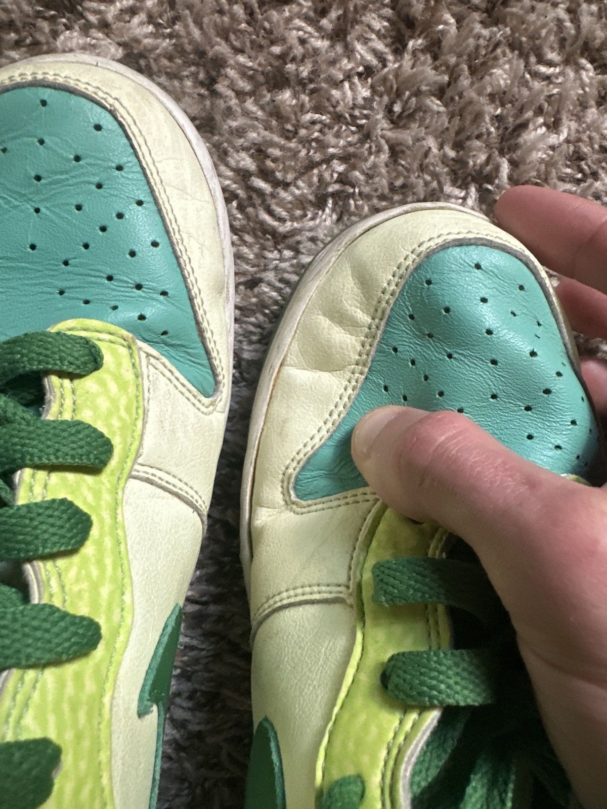 Nike Nike Dunk High Glow in the Dark 2 Size US 9 / EU 42 - 10 Thumbnail
