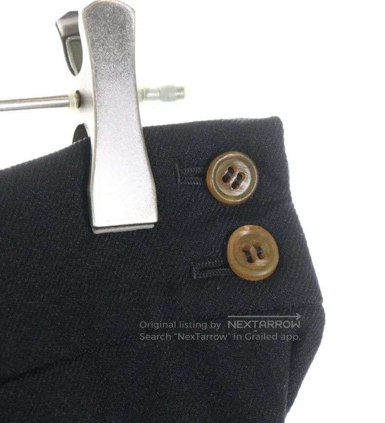 Other Comme Des Garcons size S Black polyester pleated skirt for Size 23" - 6 Thumbnail