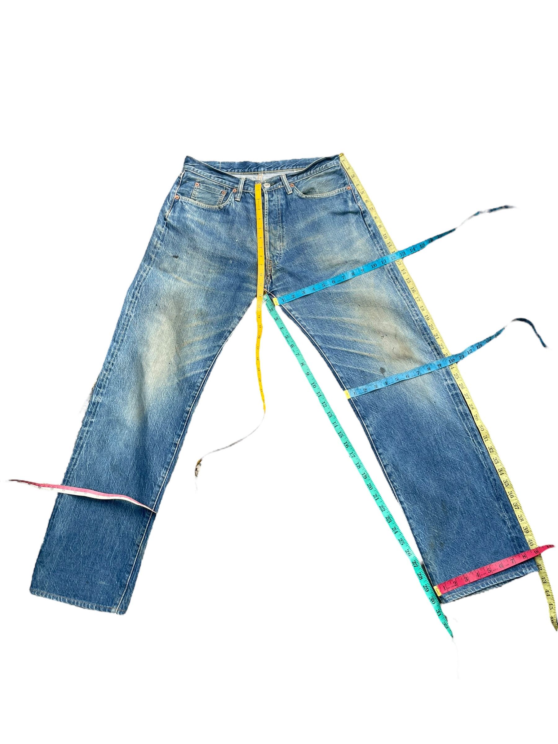 Japanese Brand Vintage Selvedge Dope Drakker Denim Size US 32 / EU 48 - 20 Thumbnail