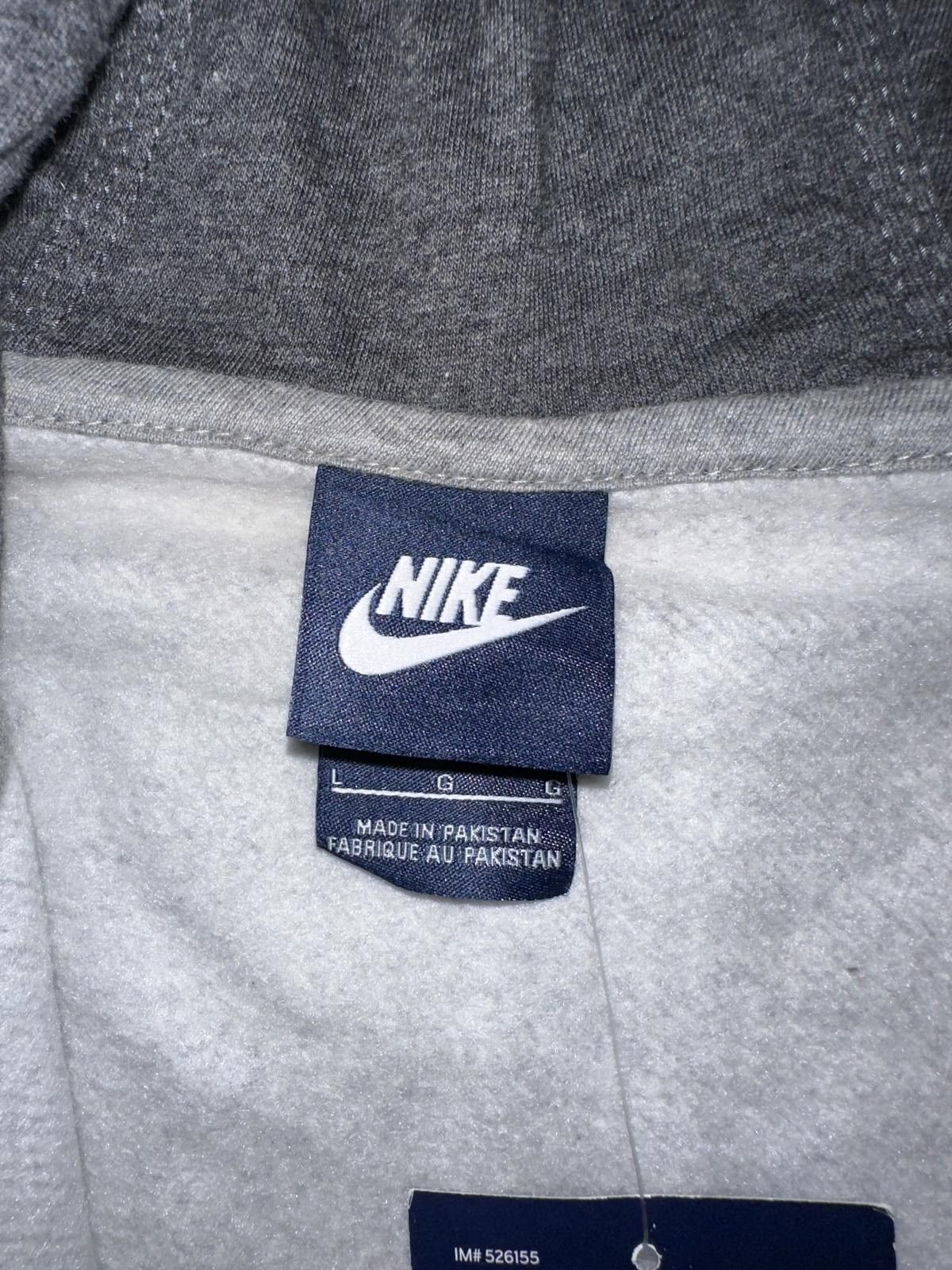 Nike Nike Men’s Club Full-Zip Black/White Hoodie VINTAGE Size US L / EU 52-54 / 3 - 3 Thumbnail