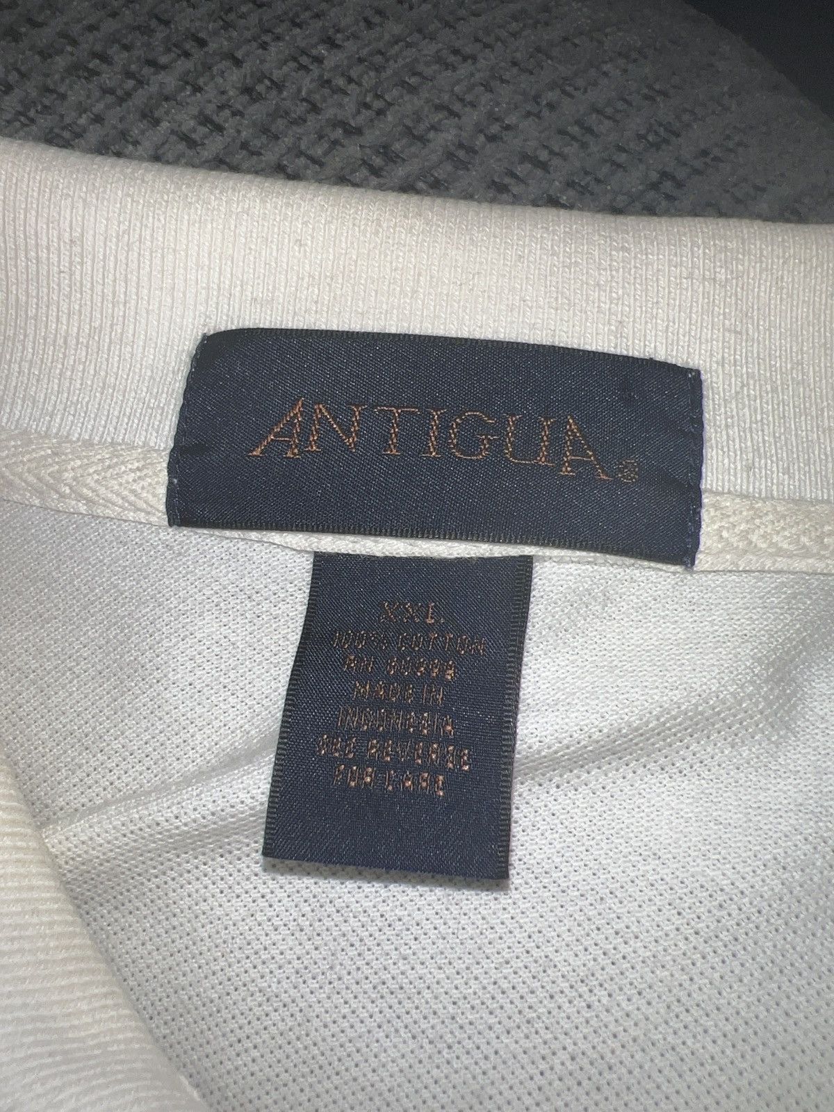 Antigua Antigua Cleveland Indians LS Polo Size US XXL / EU 58 / 5 - 7 Thumbnail