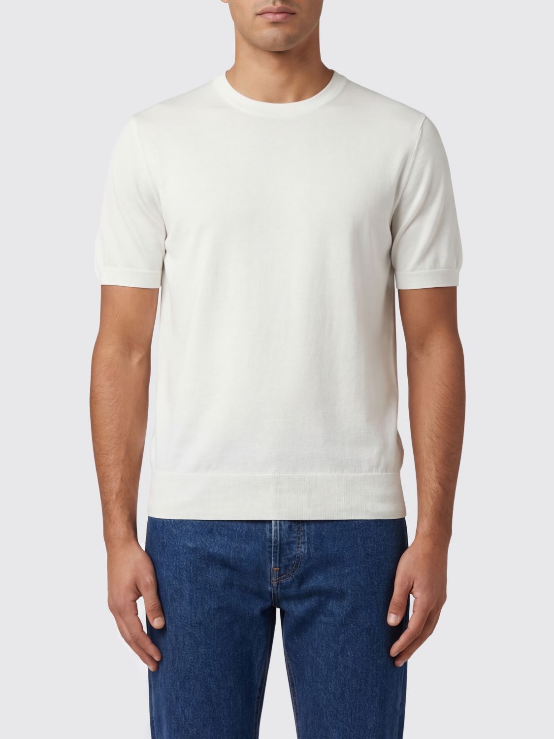 Tom Ford Tom Ford Sweater Men White Size US M / EU 48-50 / 2 - 1 Thumbnail