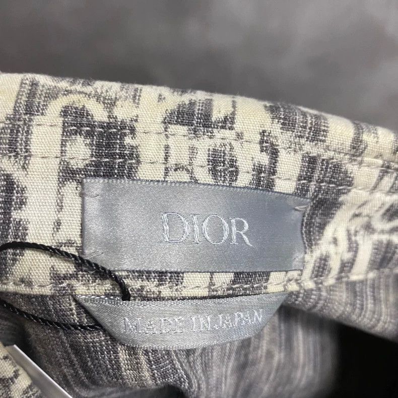 Dior Dior Logo Printed Gray White Shirt Jacket-2505 Size US M / EU 48-50 / 2 - 3 Thumbnail