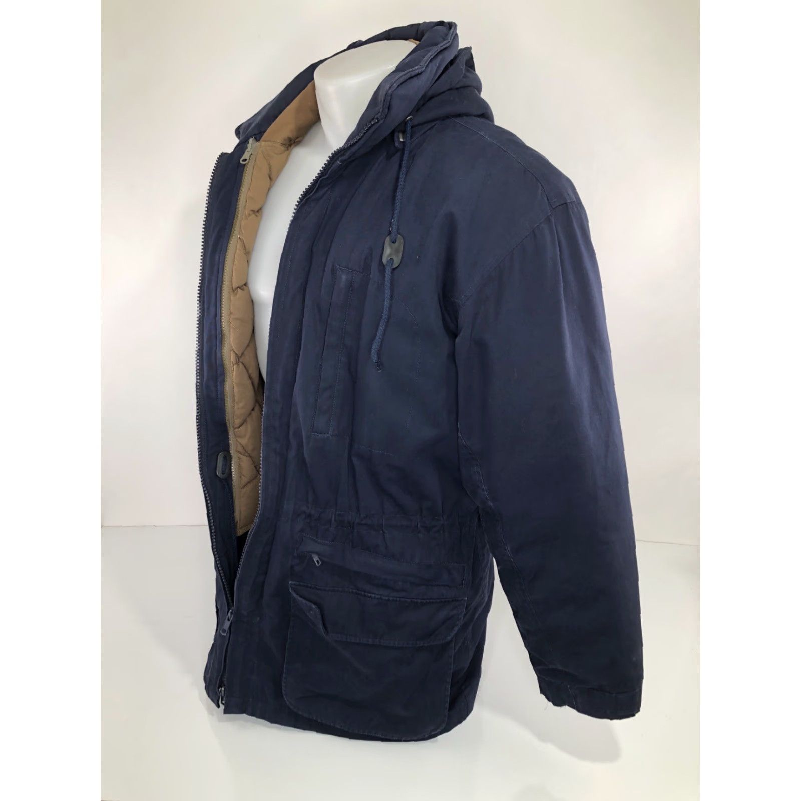 J.Crew J.CREW Parka Jacket Mens S Down Insulated Vest Jacket Blue 3 Piece Convertible Insulated Coat Size US S / EU 44-46 / 1 - 3 Thumbnail