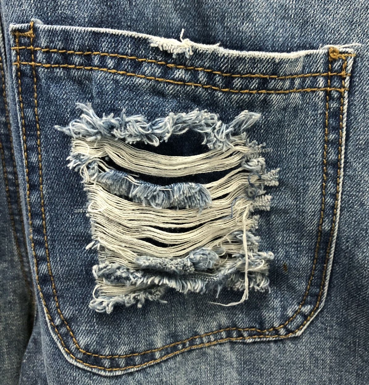 Japanese Brand Vintage Classic New Jeans Overalls Size 36" / US 14 / IT 50 - 9 Thumbnail