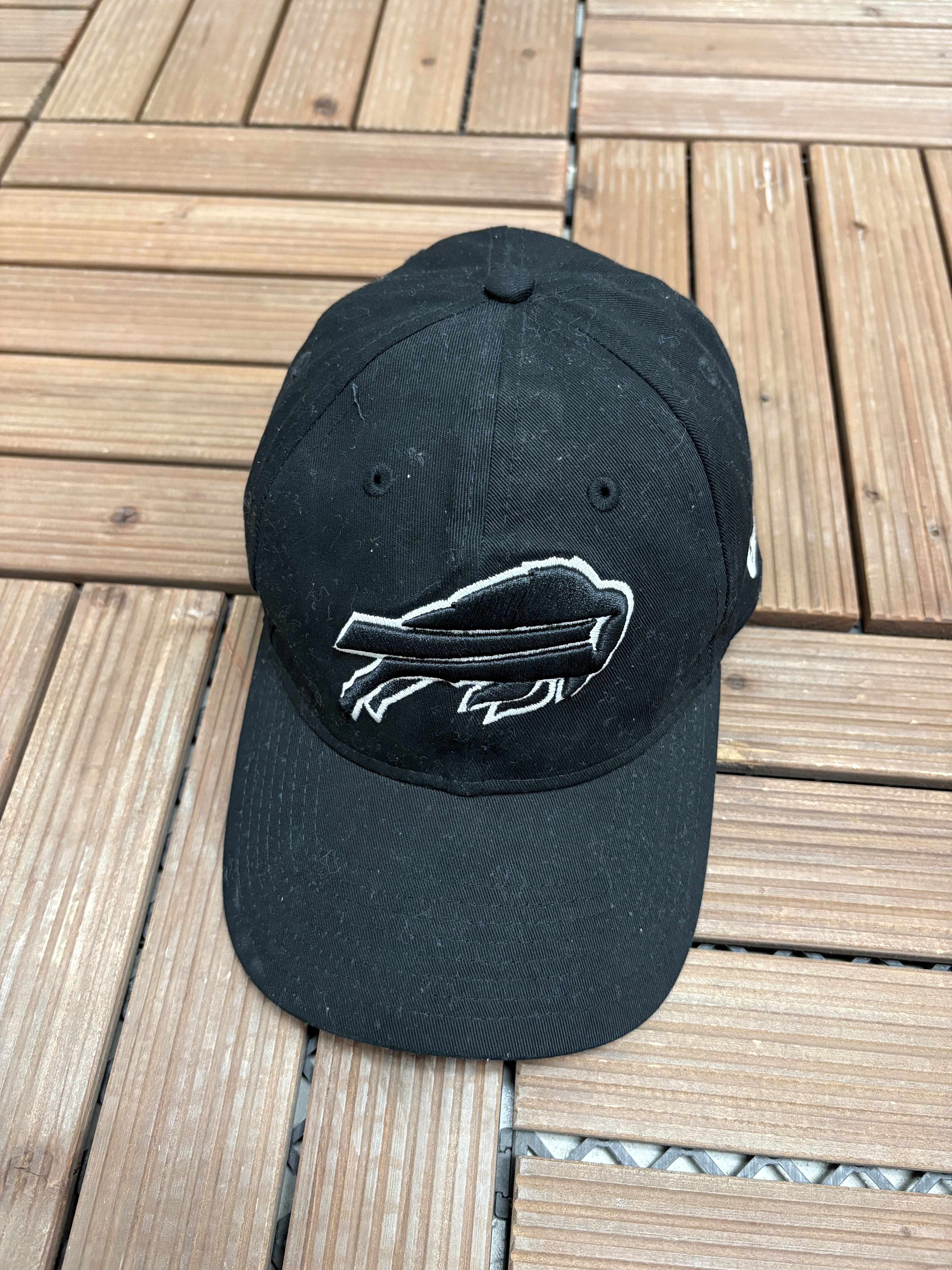 New Era Buffalo Bills Stitched Vintage Black Hat Cap Size ONE SIZE - 1 Thumbnail