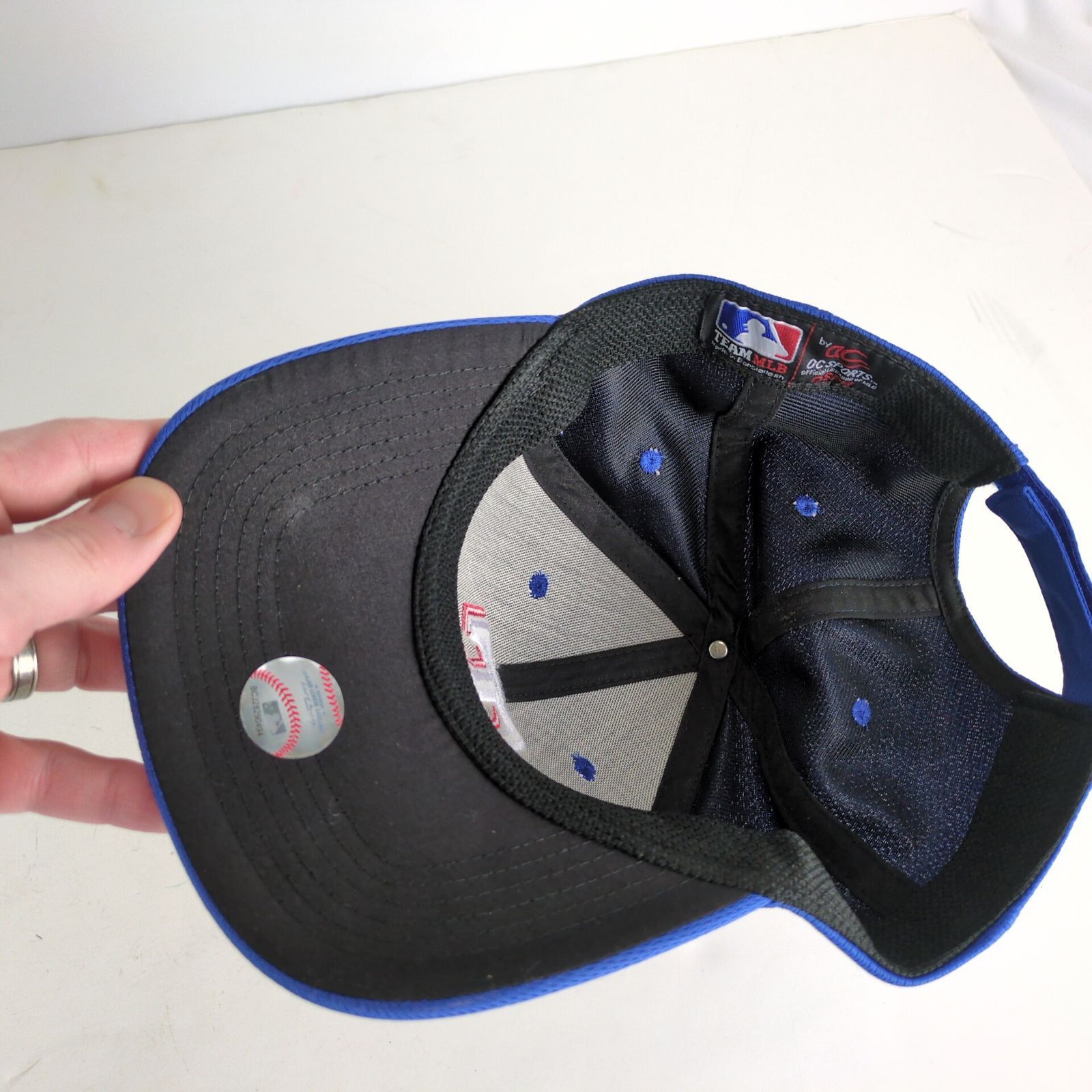 MLB Texas Rangers Major League Baseball Blue Hat Ball Cap Size ONE SIZE - 4 Thumbnail