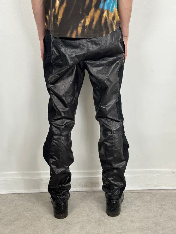 Dries Van Noten AW2020 Dries Van Noten Black Biker Pants Size US 32 / EU 48 - 3 Thumbnail