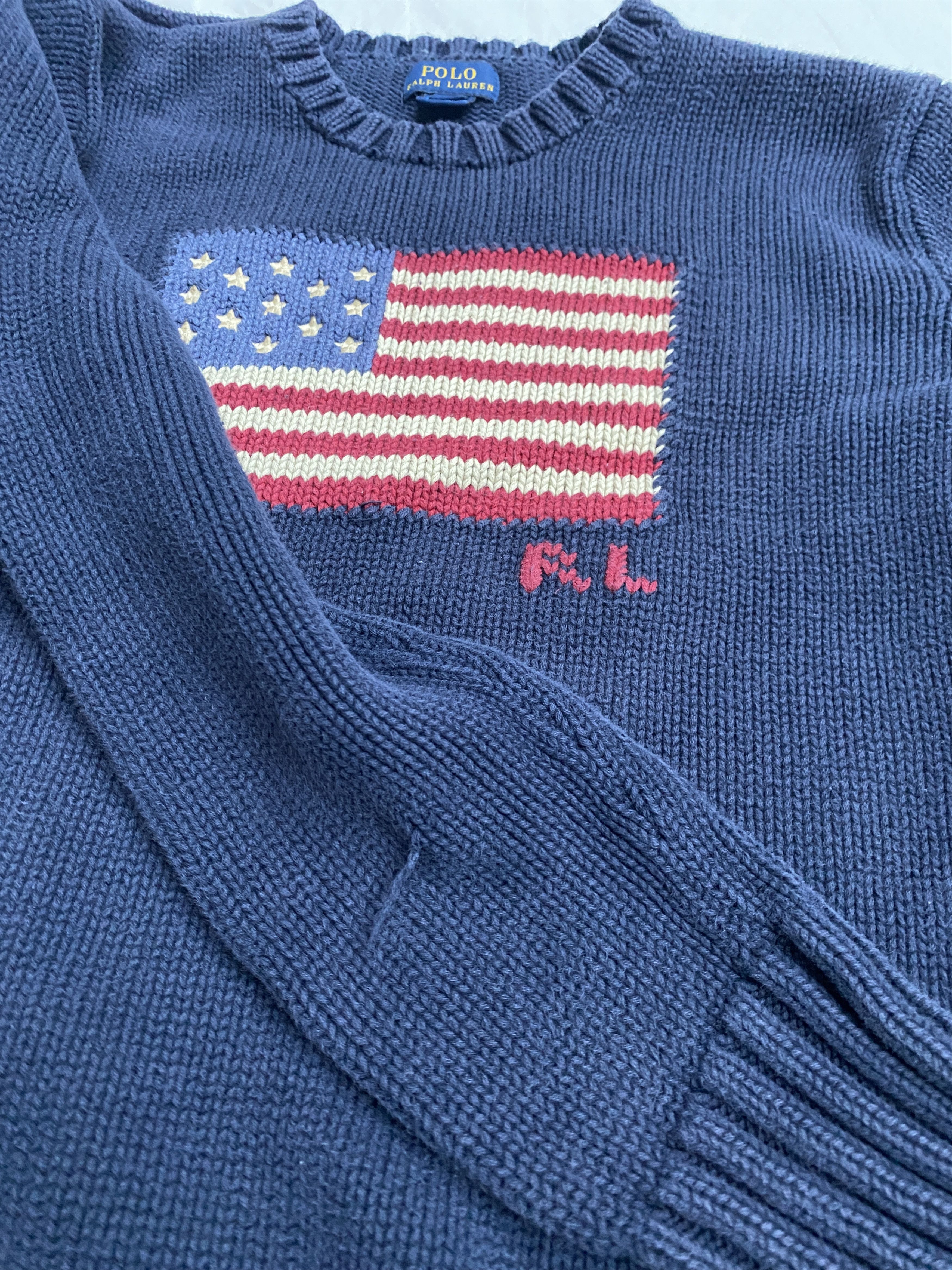 Polo Ralph Lauren Polo Ralph Lauren US Flag sweater knitwear Size XS / US 0-2 / IT 36-38 - 7 Thumbnail