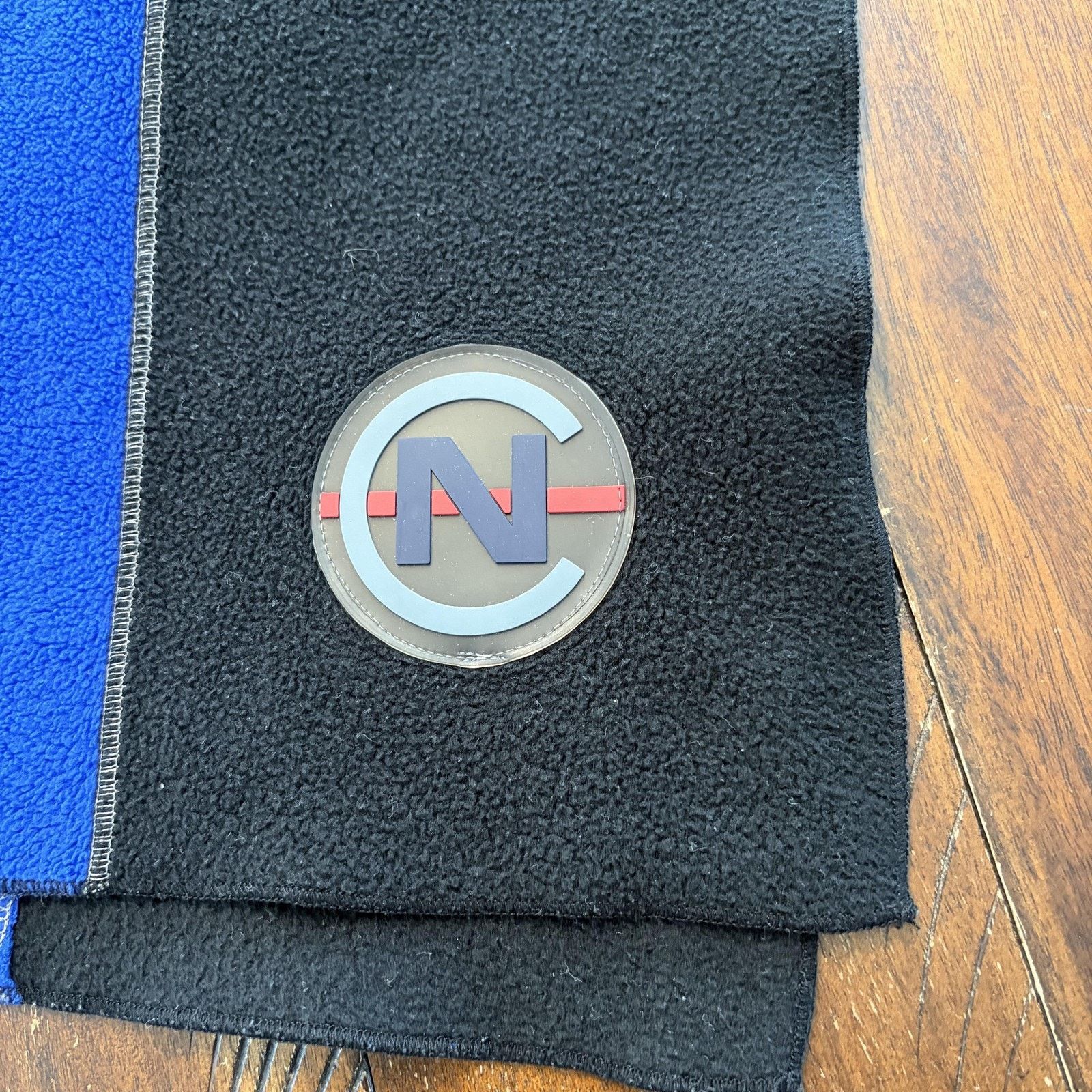 Nautica Nautech Fleece Scarf Mens Stripe Logo Winter Cold Weather Size ONE SIZE - 3 Thumbnail