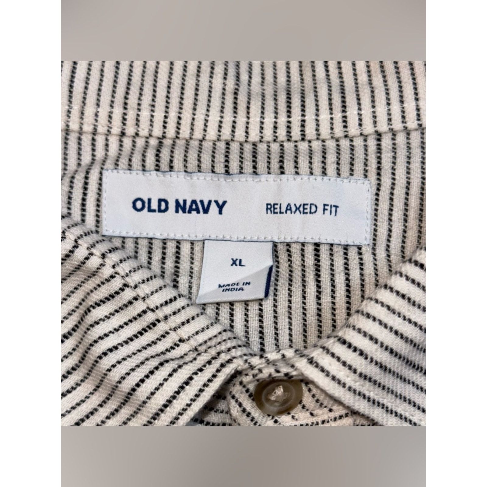 Old Navy Old Navy Cotton Relaxed Button Down Shirt Sz XL Preppy Golf Size US XL / EU 56 / 4 - 5 Thumbnail