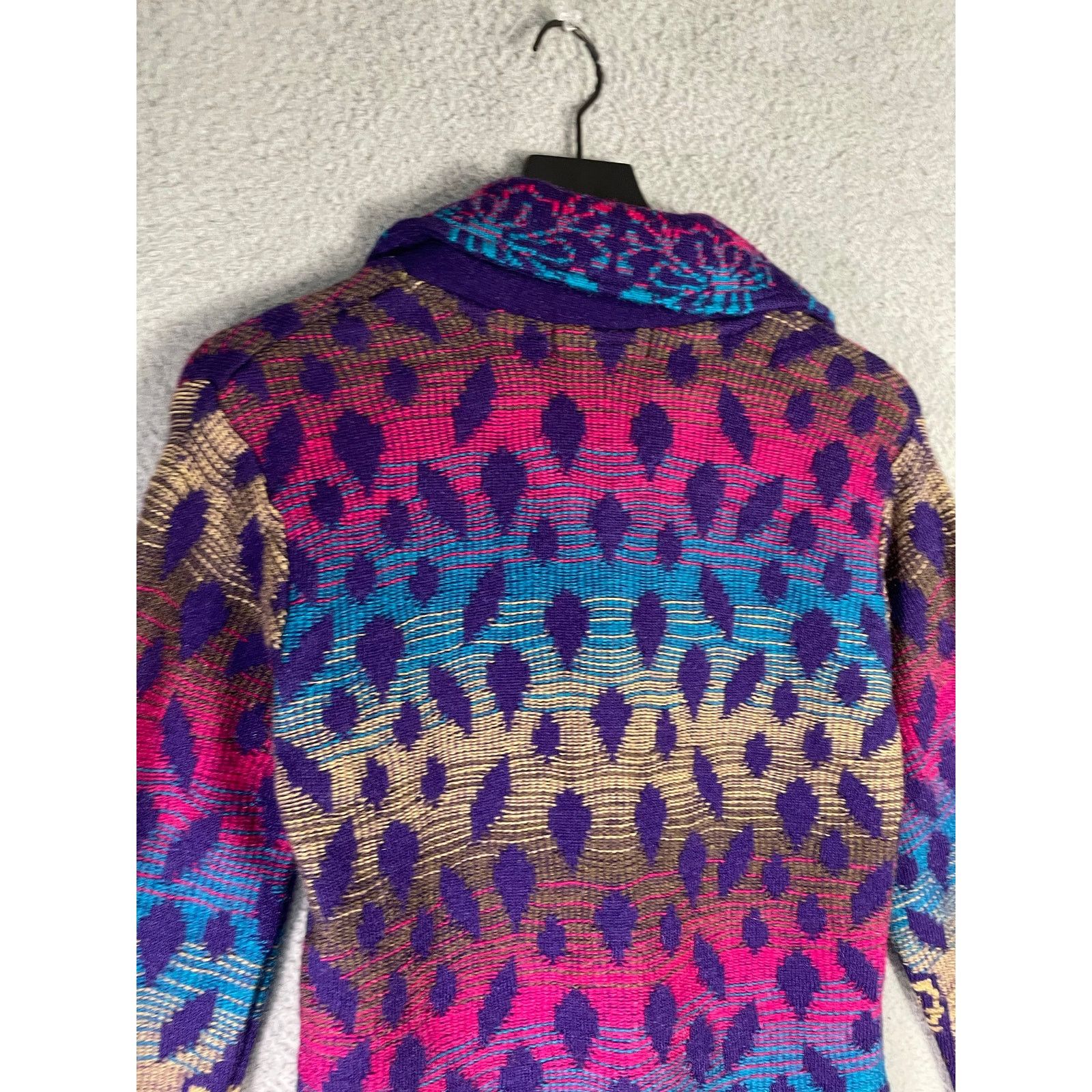 Other Pampara Multicolor Knit Button Jacket Tunic Small NWT Boho Size M / US 6-8 / IT 42-44 - 10 Thumbnail