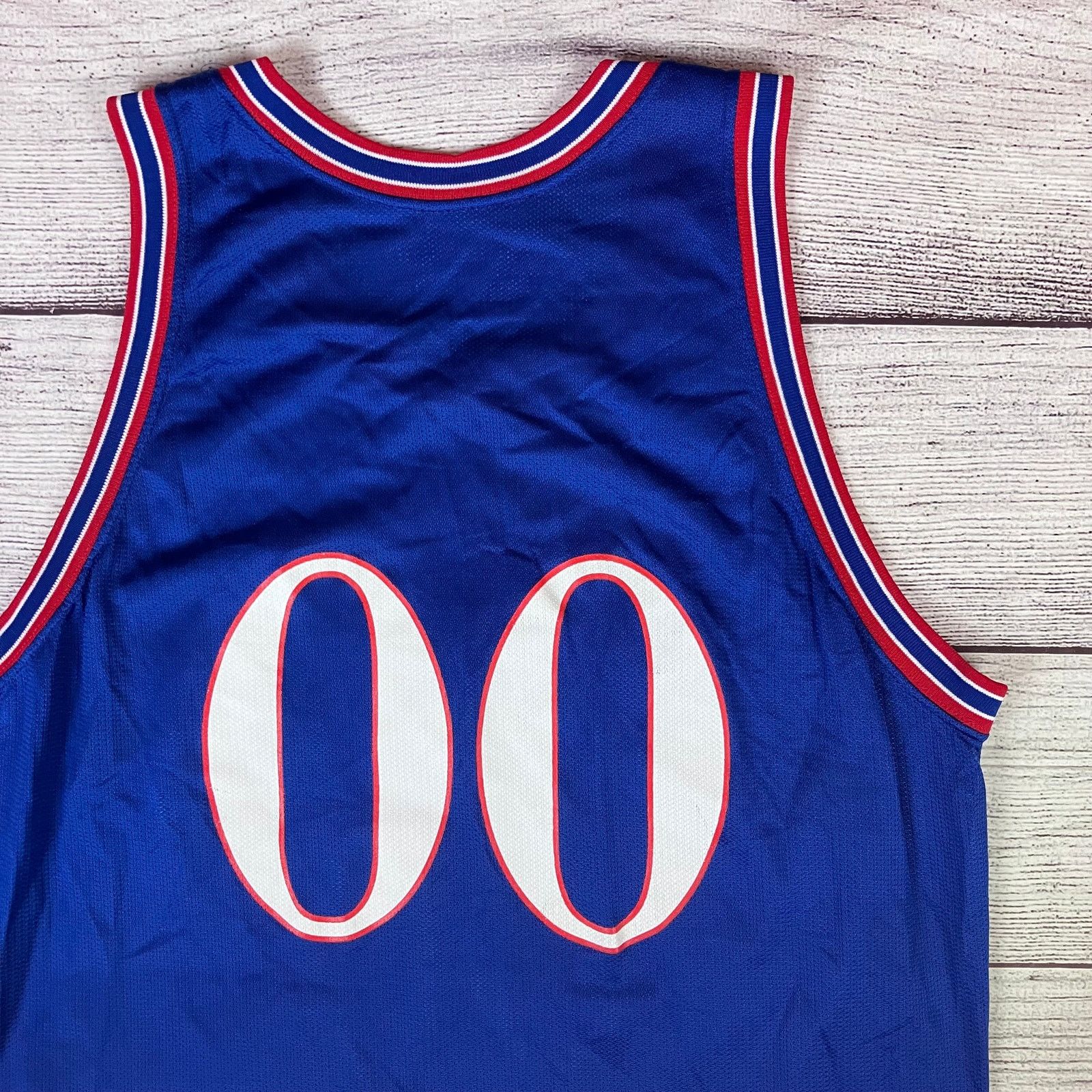 Champion × Vintage Vintage 1990s Champion University Of Kansas Jayhawks Jersey Size US L / EU 52-54 / 3 - 2 Thumbnail