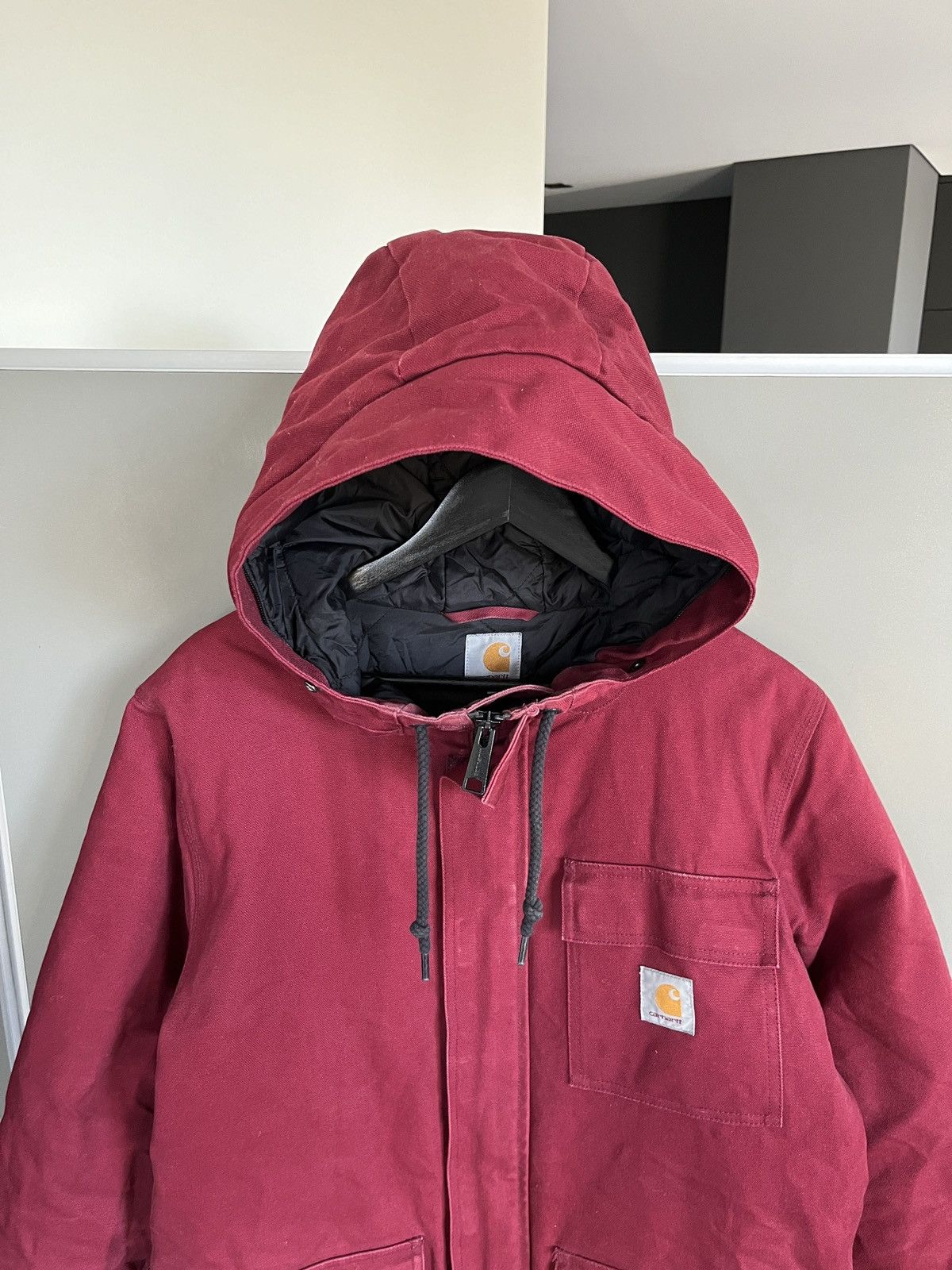 Carhartt Carhartt Vintage Siberian Parka Wine Red Cordura Parka Size US M / EU 48-50 / 2 - 4 Thumbnail