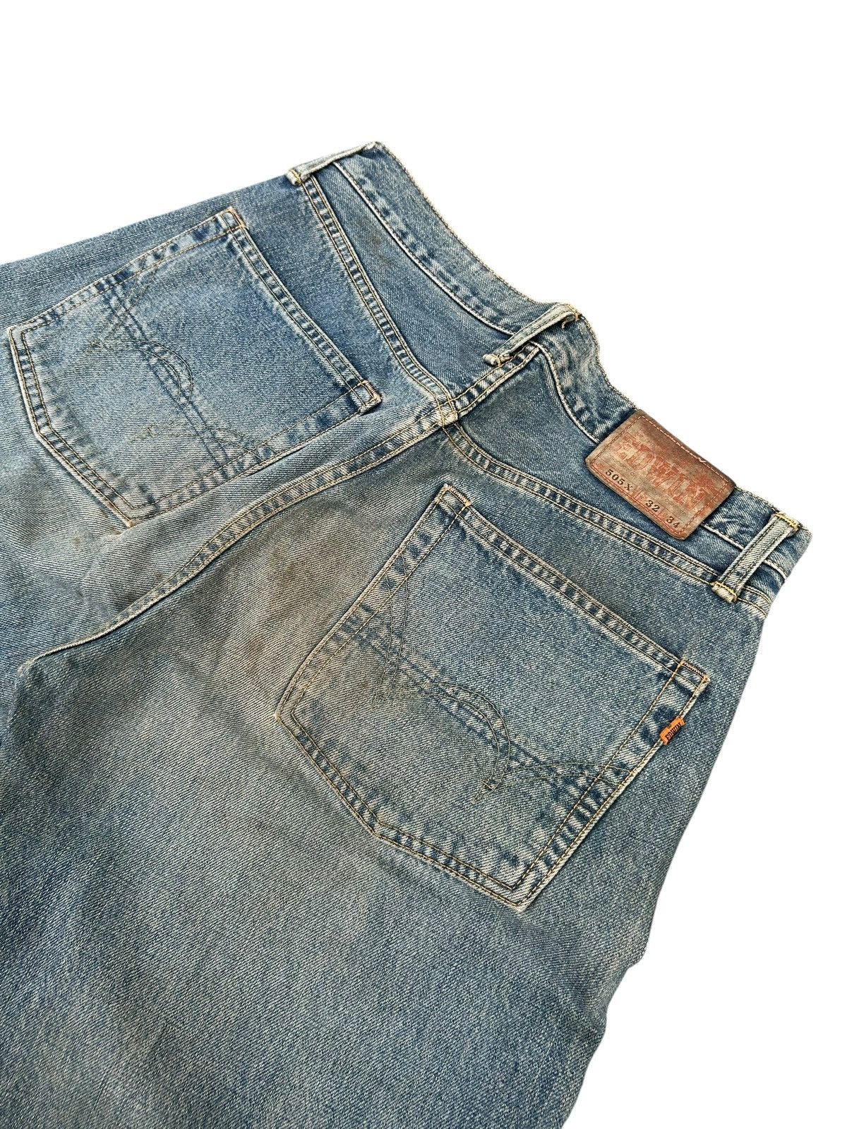 Kapital Vintage Edwin 505x Selvedge Distressed Rusty Denim Jeans ☠️🎌 Size US 32 / EU 48 - 10 Thumbnail