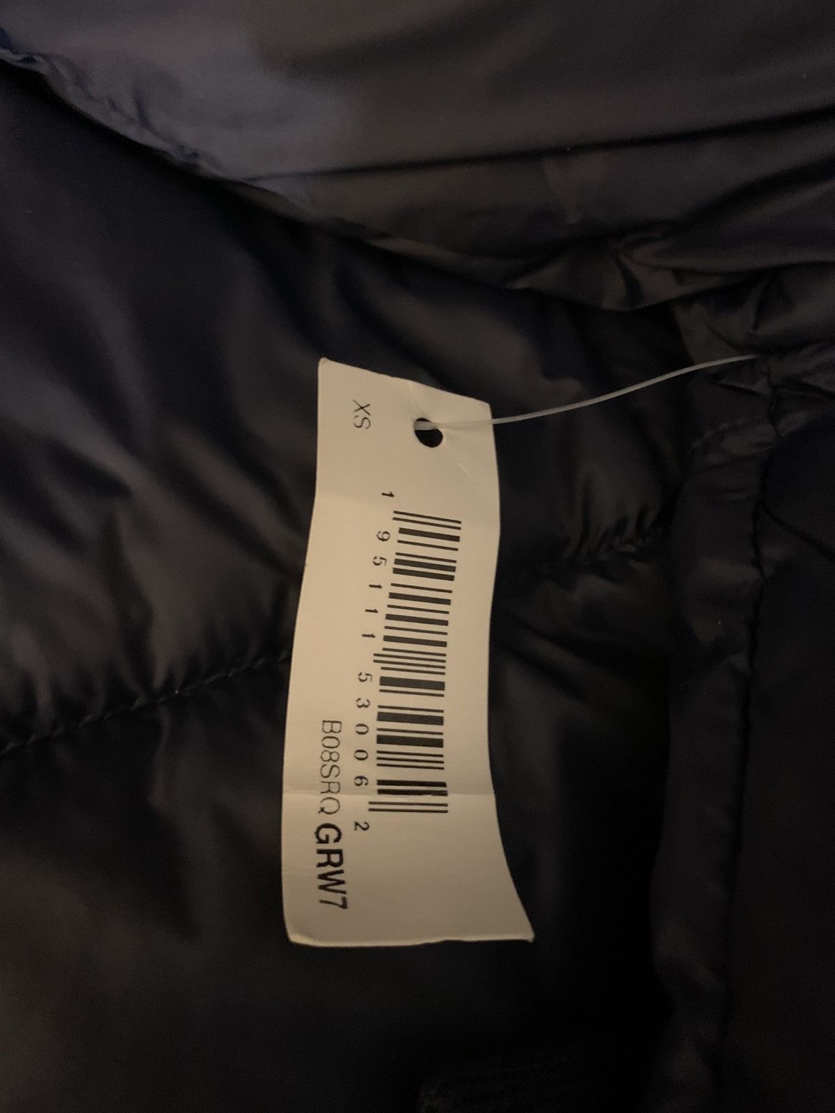Other Long Navy Blue Puffer Coat (item#10043) Size XS / US 0-2 / IT 36-38 - 9 Thumbnail
