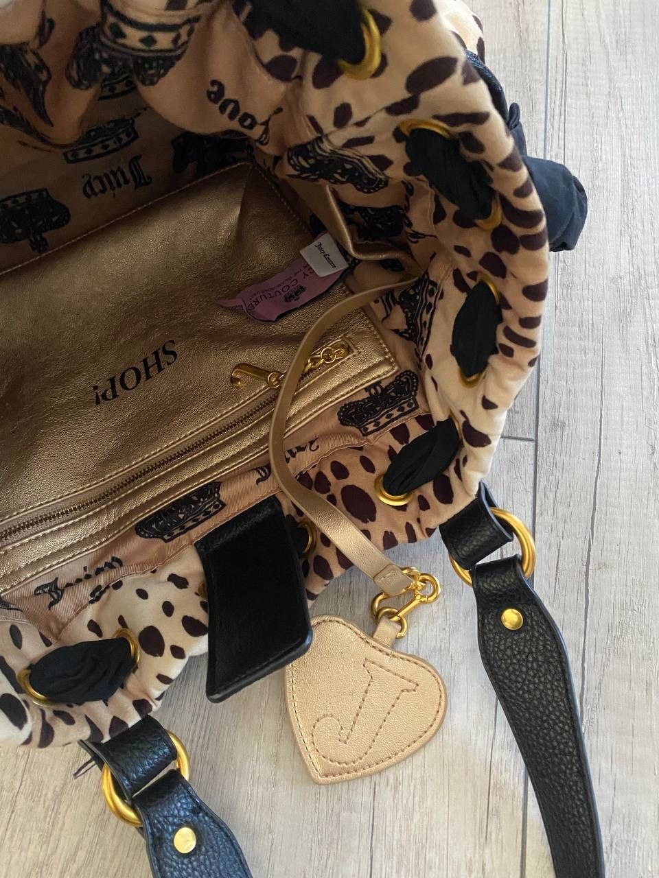 Juicy Couture Juicy Couture Daydreamer Y2k Leopard Print Shoulder Bag Size ONE SIZE - 9 Thumbnail