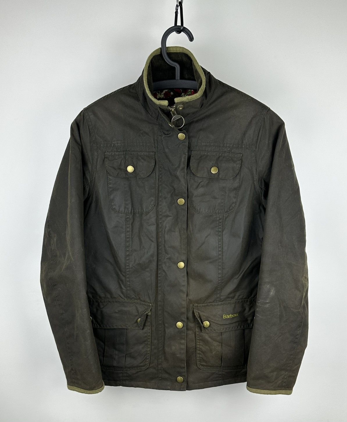 Barbour BARBOUR Olive Retail Morris Wax Jacket Medium Liberty Floral Size M / US 6-8 / IT 42-44 - 1 Thumbnail