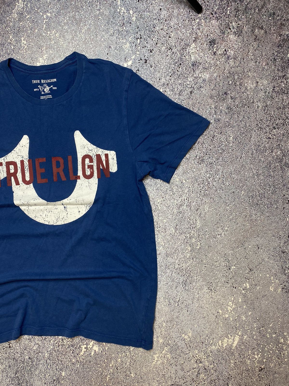 Japanese Brand × True Religion × Vintage 💥JAPANESE TRUE RELIGION BIG LOGO TEE Size US S / EU 44-46 / 1 - 2 Thumbnail