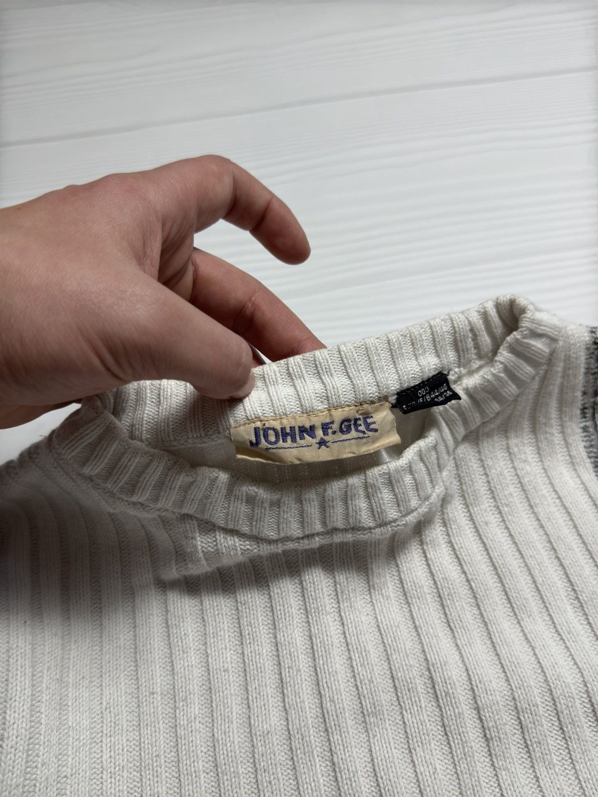 Diesel × Japanese Brand AvantGarde Vintage Sweatshirt Y2K Printed Knit Japan Sweater Size US S / EU 44-46 / 1 - 4 Thumbnail