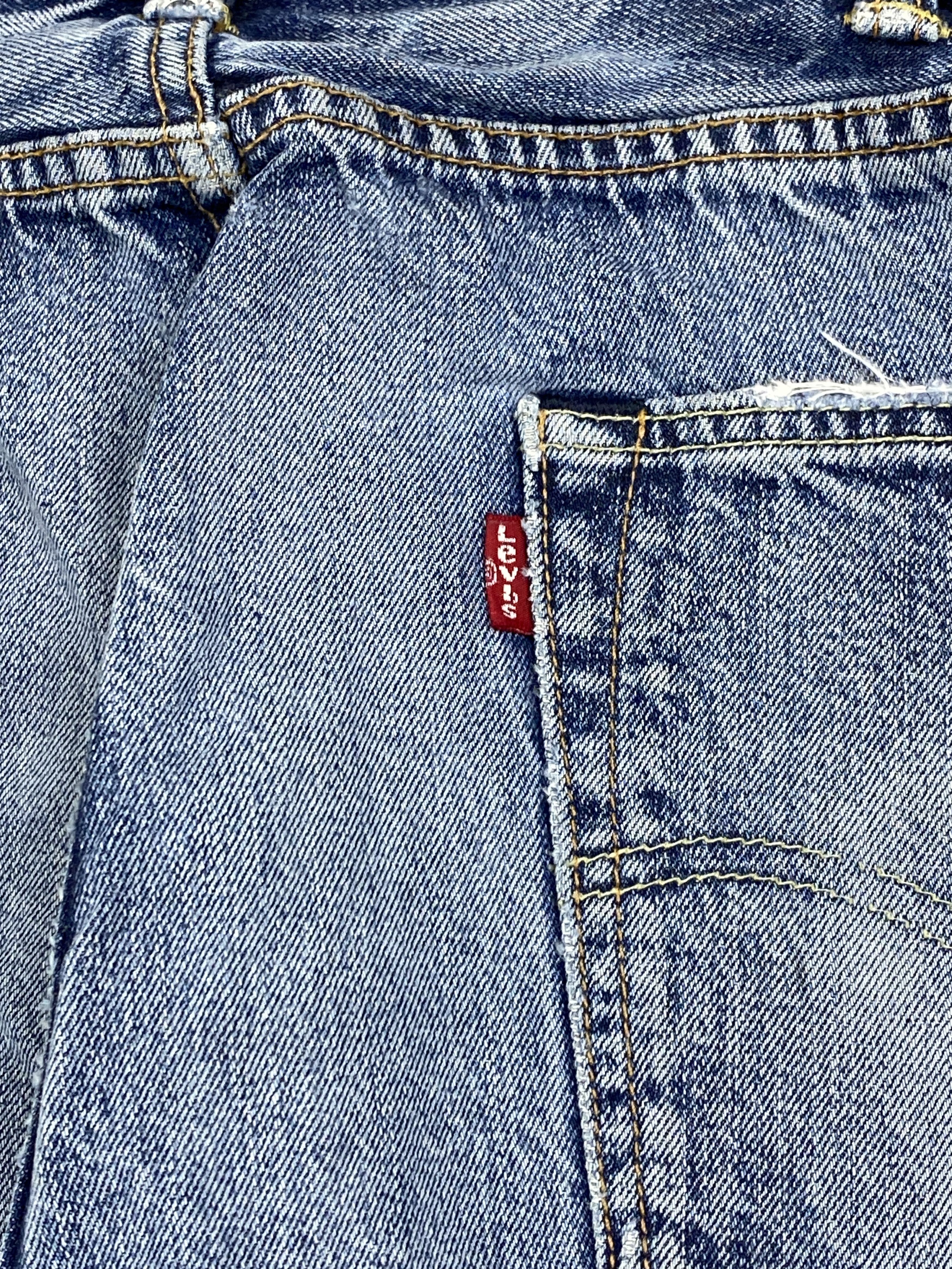 Levi's Vintage Levis 501 Distressed Jeans DP2798 Size US 38 / EU 54 - 6 Thumbnail