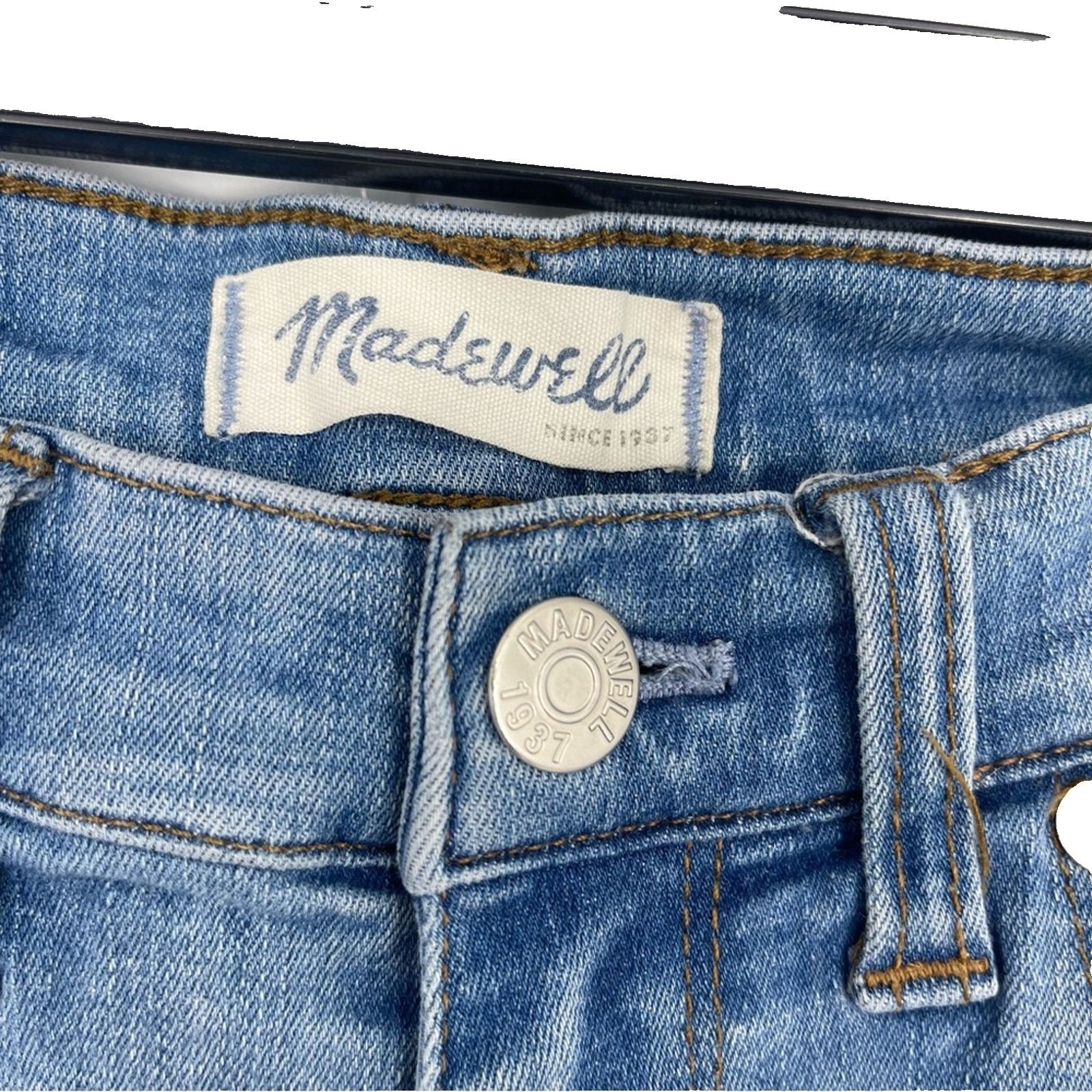 Madewell Madewell Skinny Skinny Heathfield High Rise Jeans Size 28 Size 28" / US 6 / IT 42 - 2 Thumbnail