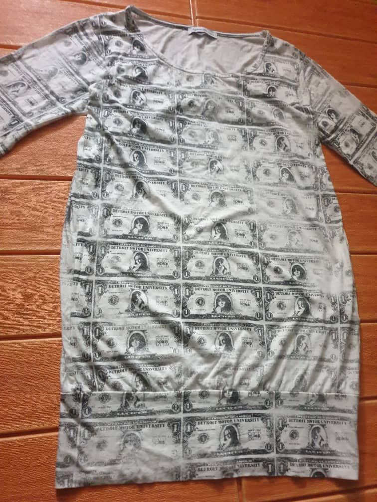 Hysteric Glamour 💥Hysteric Glamour Monogram dollar money dress shirt Size M / US 6-8 / IT 42-44 - 7 Thumbnail