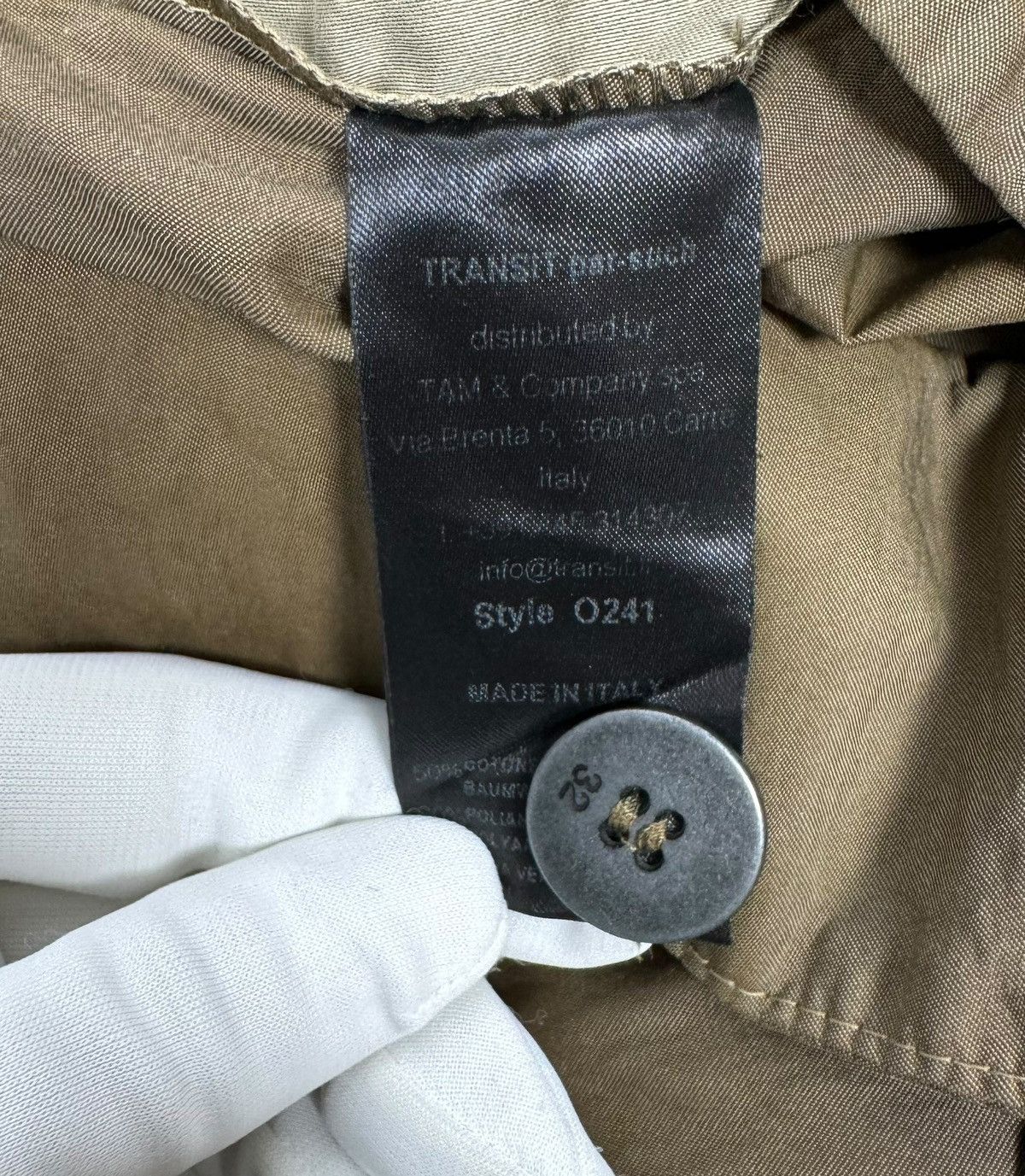 Transit Transit Par Such Warm Nylon-Cotton Coat Wool Lined size 2 Size M / US 6-8 / IT 42-44 - 16 Thumbnail