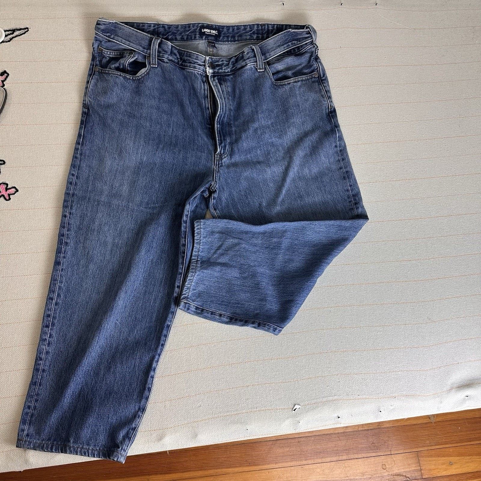 Other Lands End Square Rigger Trad Coupe Classique Denim Jeans Size 30" / US 8 / IT 44 - 2 Thumbnail