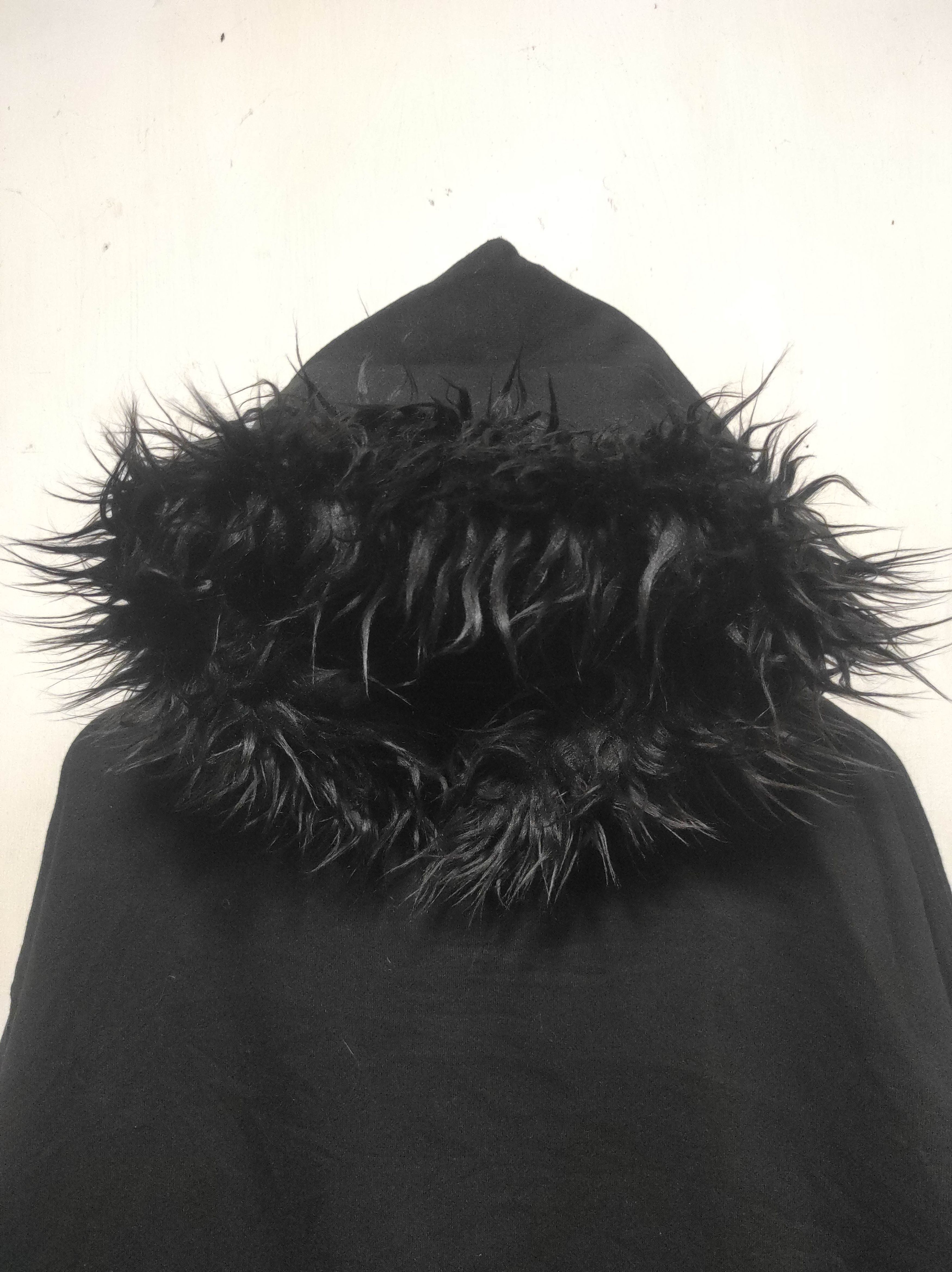 Hysteric Glamour Confirm black fur hoodie i6w9 LGB style Size US L / EU 52-54 / 3 - 3 Thumbnail