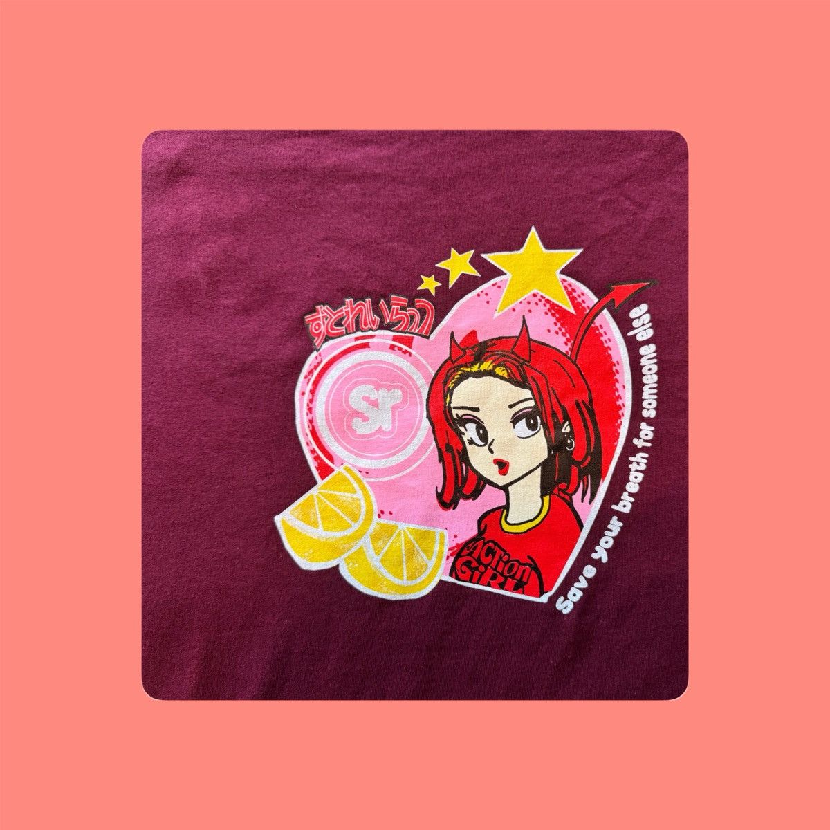 Stray Rats Stray Rats Action Girl Anime T-Shirt (Size XL) Size US XL / EU 56 / 4 - 3 Thumbnail