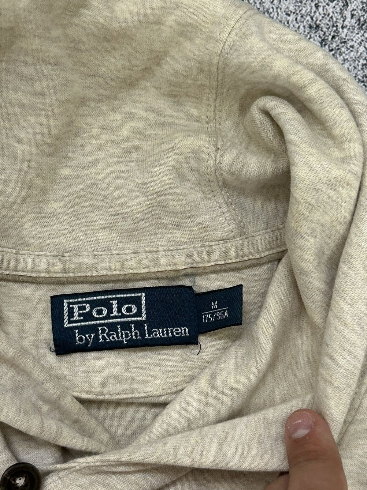 Polo Ralph Lauren Vintage Polo Ralph Lauren Long Sleeve Viscose Big Logo Pony Size US M / EU 48-50 / 2 - 9 Thumbnail