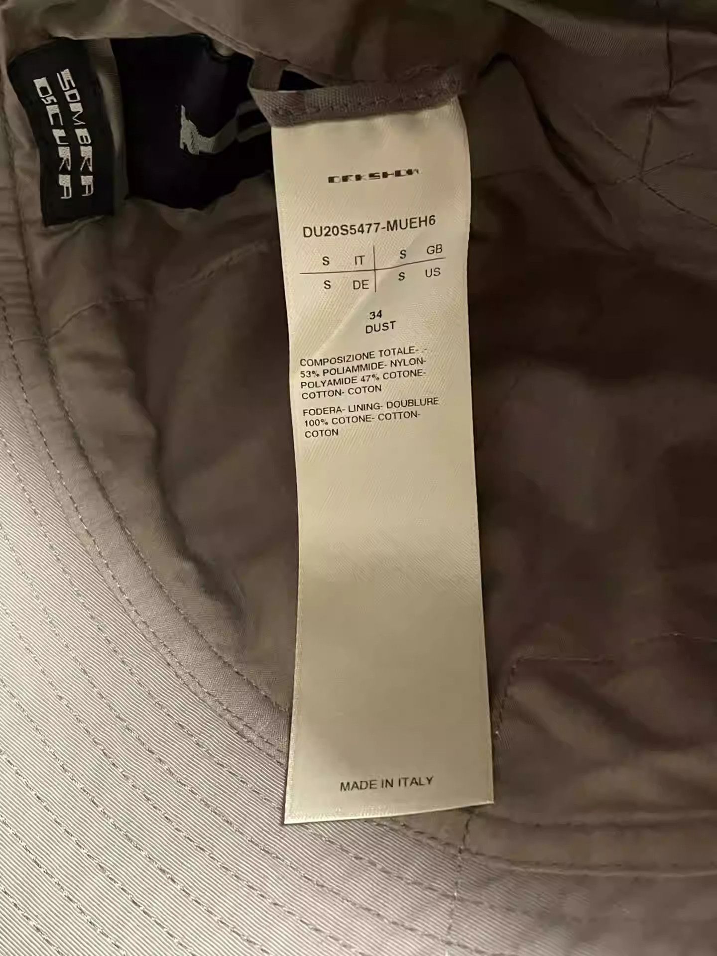 Rick Owens Rick Owens bucket hat Size 30 - 4 Thumbnail