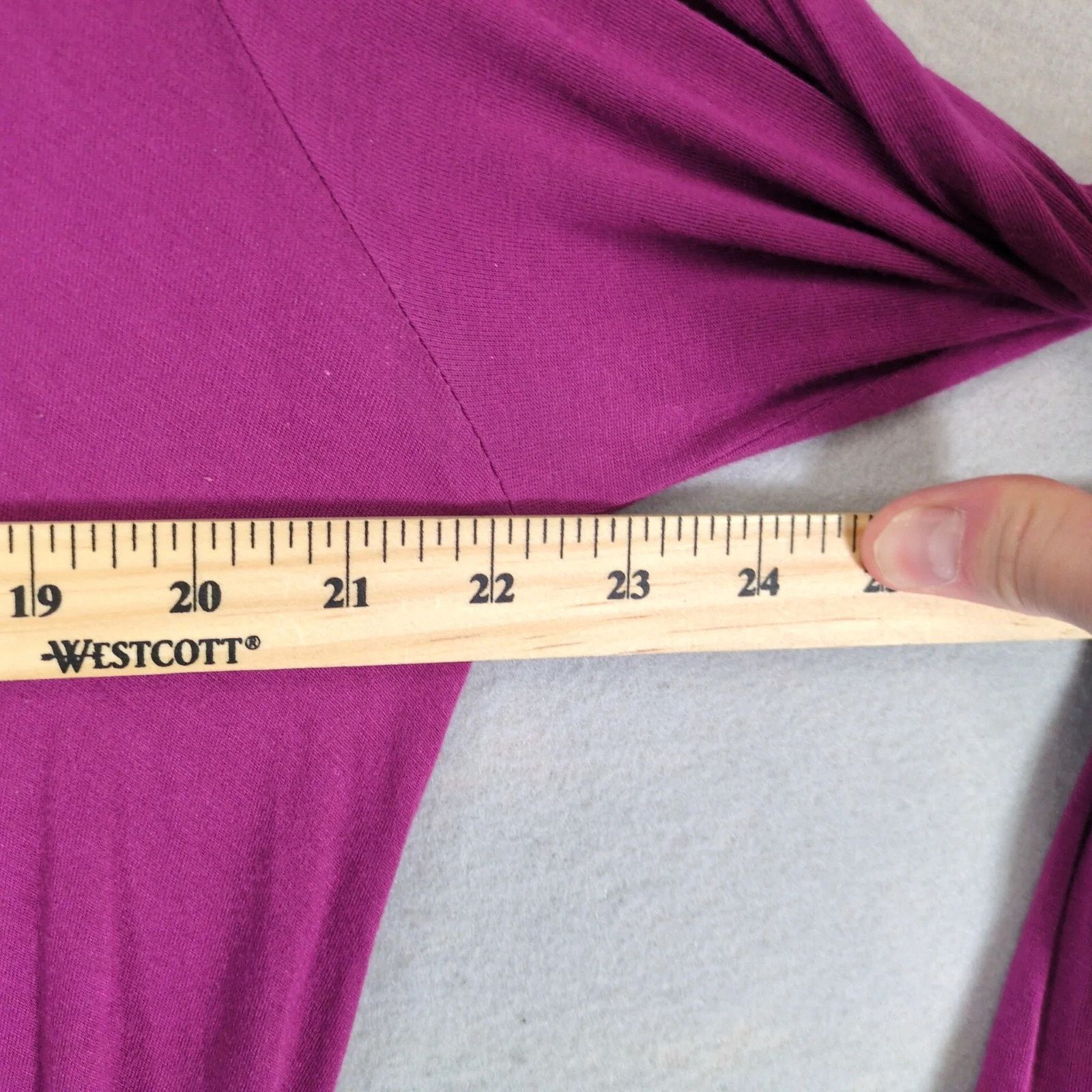 Other Reborn J Fuchsia Midi Swing Dress Plus Size 3XL Buttery Soft Size 3XL / US 20-22 - 5 Thumbnail
