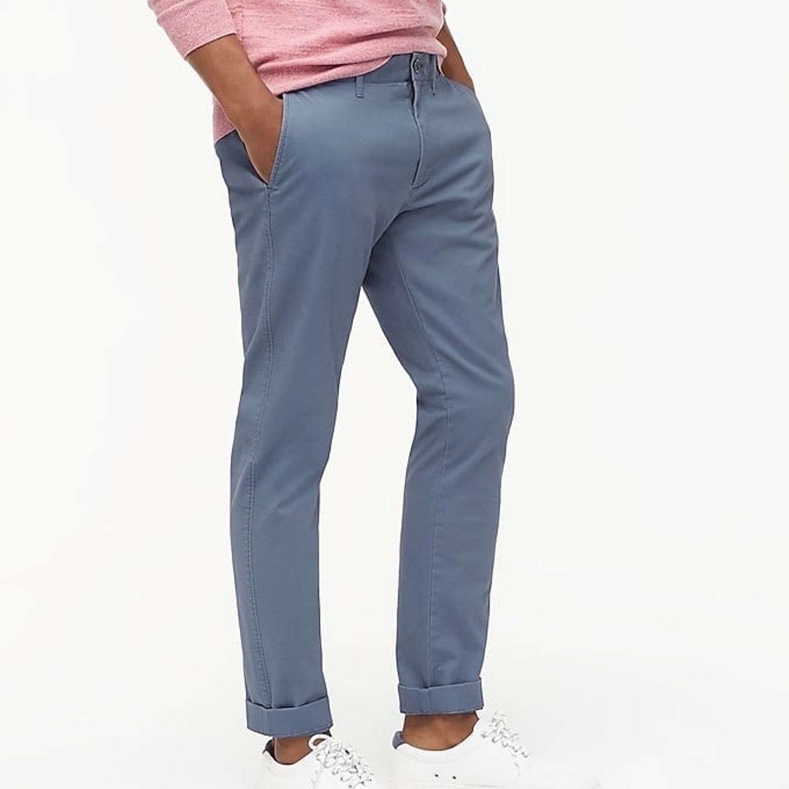 J.Crew Men’s JCrew Flex Skinny fit chino pants Sz 36 x 32 Size US 36 / EU 52 - 1 Thumbnail