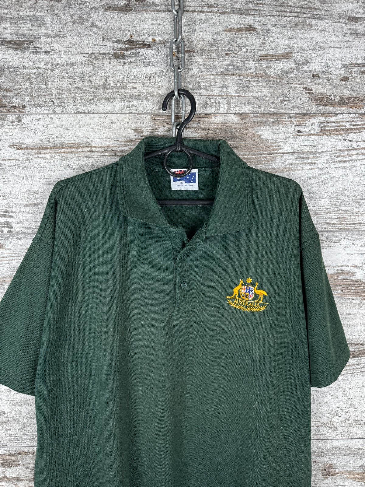 Vintage Mens Vintage Australia rugby polos T-shirt tee size XL Size US XL / EU 56 / 4 - 2 Thumbnail