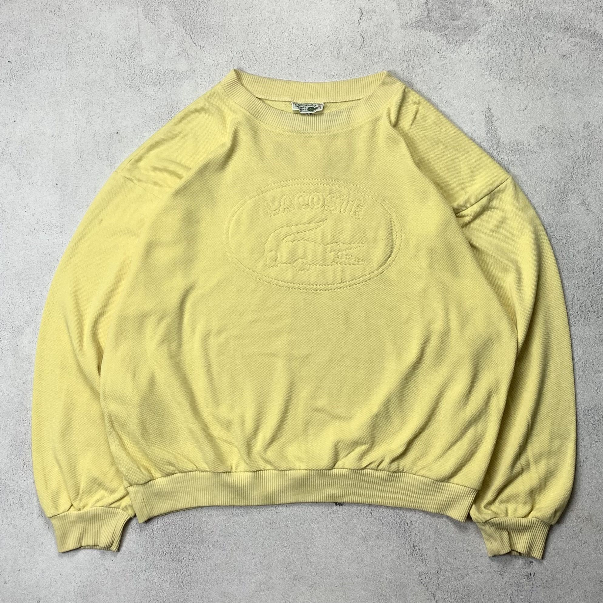 Lacoste Vintage Lacoste Sweatshirt Crewneck Size US L / EU 52-54 / 3 - 1 Thumbnail