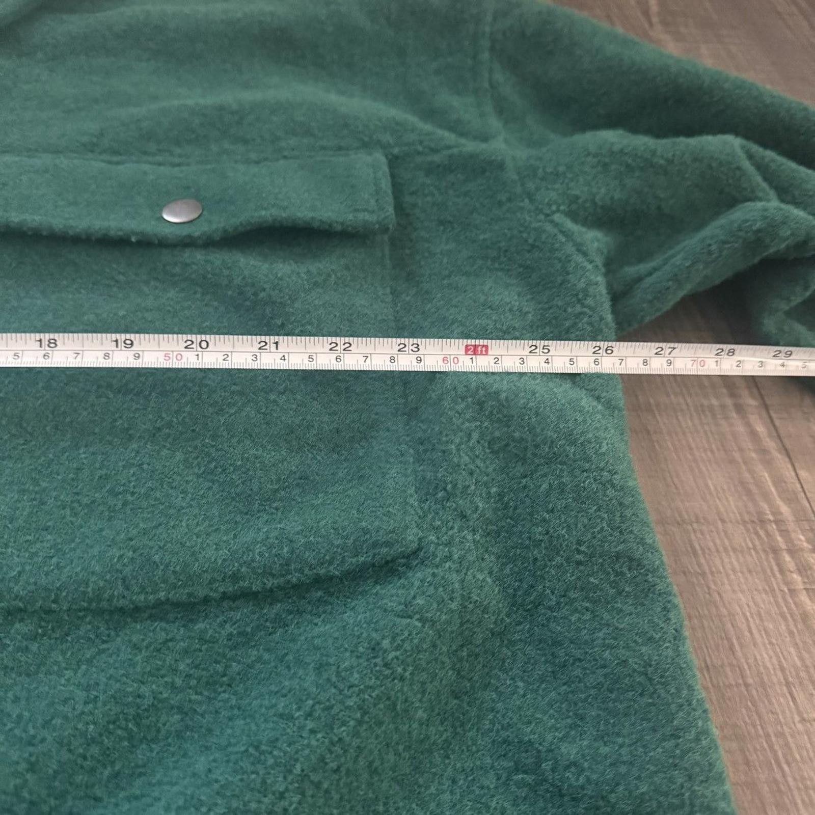 Vintage WILD FABLE • VNTG "Teal" Over Coat (XXL) Size US XXL / EU 58 / 5 - 3 Thumbnail