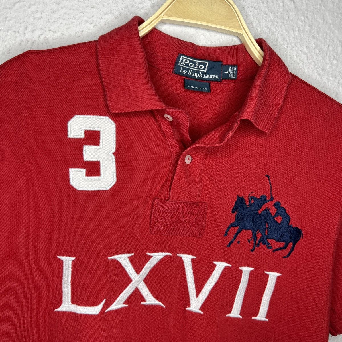 Polo Ralph Lauren POLO RALPH LAUREN RUGBY SHIRT BIG PONY Y2K 90S CHIEFKEEF Size US L / EU 52-54 / 3 - 4 Thumbnail