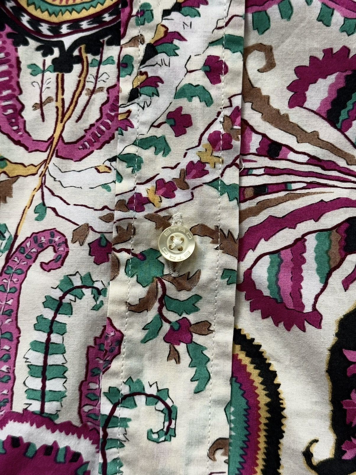 Designer × Etro Etro iconic floral pattern blouse shirt Size M / US 6-8 / IT 42-44 - 3 Thumbnail