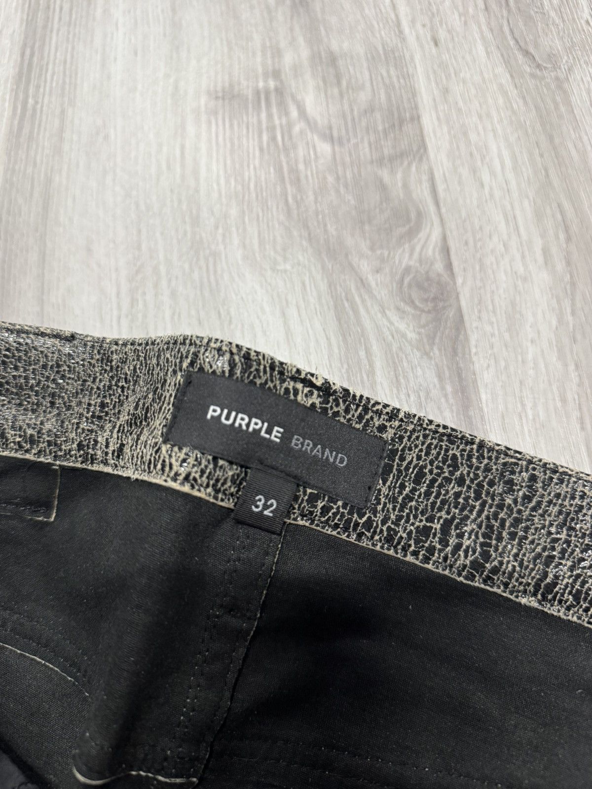 PURPLE Snake Skin Jeans