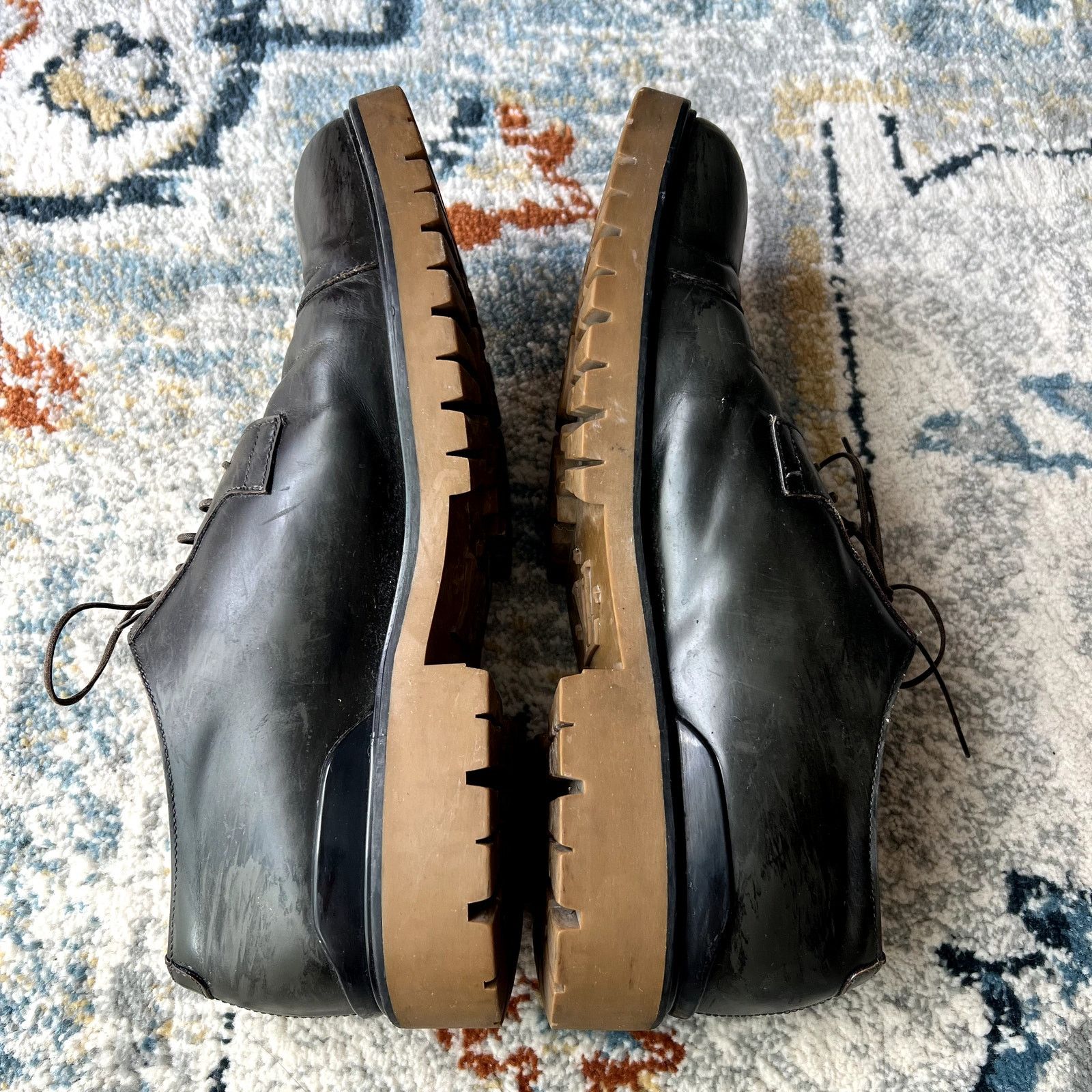 Louis Vuitton Louis Vuitton men's oxford shoes size 9.5 FD 1115 brown CL Size US 9.5 / EU 42-43 - 8 Thumbnail