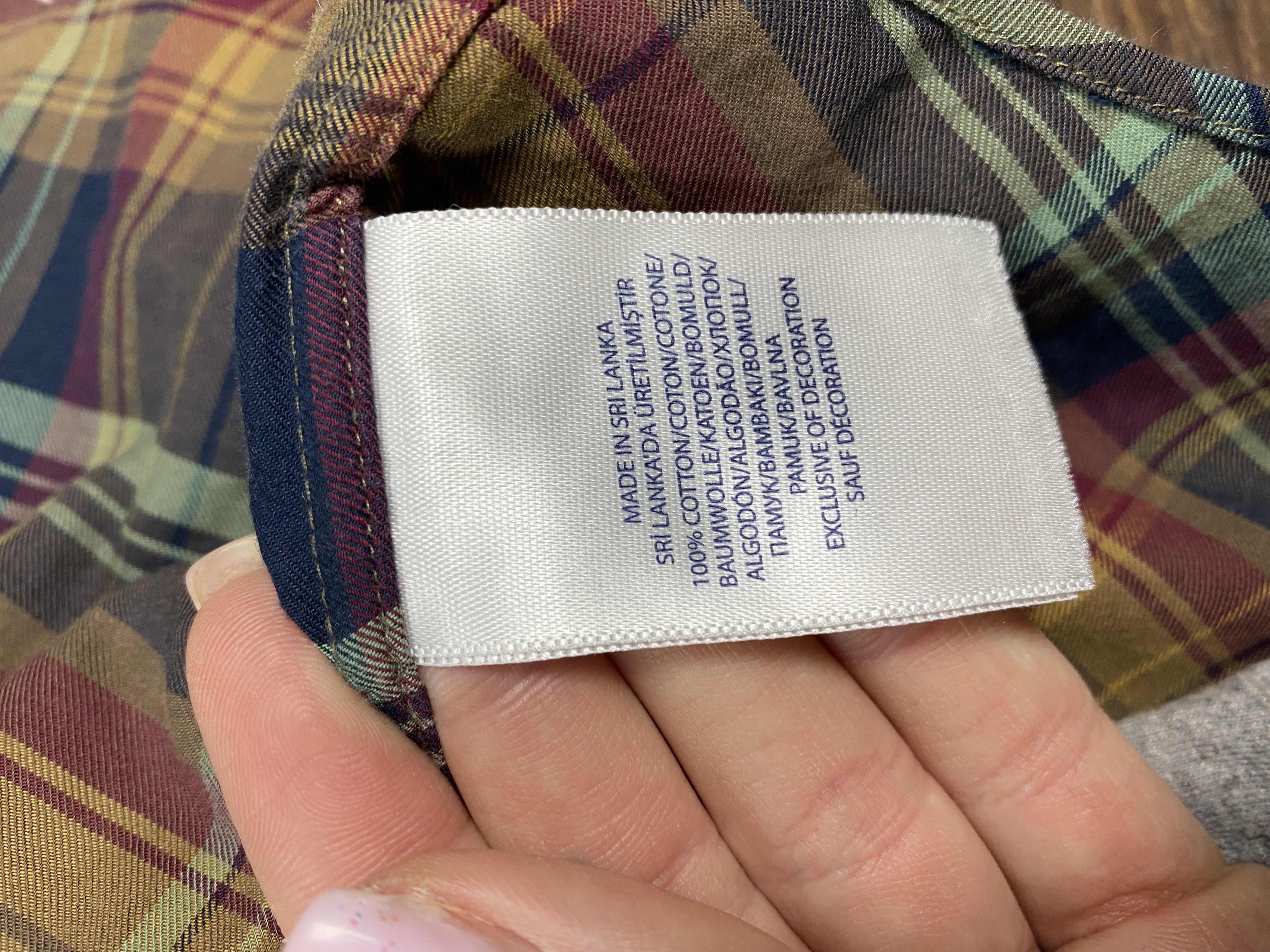 Polo Ralph Lauren × Ralph Lauren Polo Ralph Lauren vintage plaid long sleeve shirt y2k Size US L / EU 52-54 / 3 - 6 Thumbnail