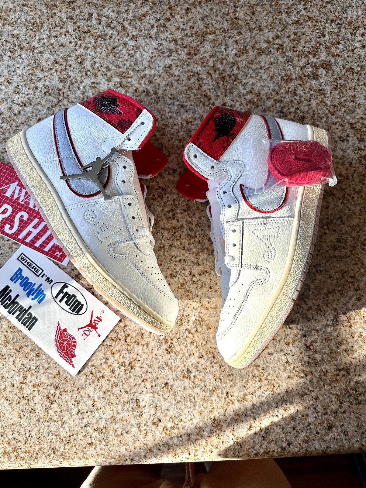 Awake NY × Nike Nike Jordan x Awake NY Air Ship PE SP - Size 12 Size US 12 / EU 45 - 4 Thumbnail