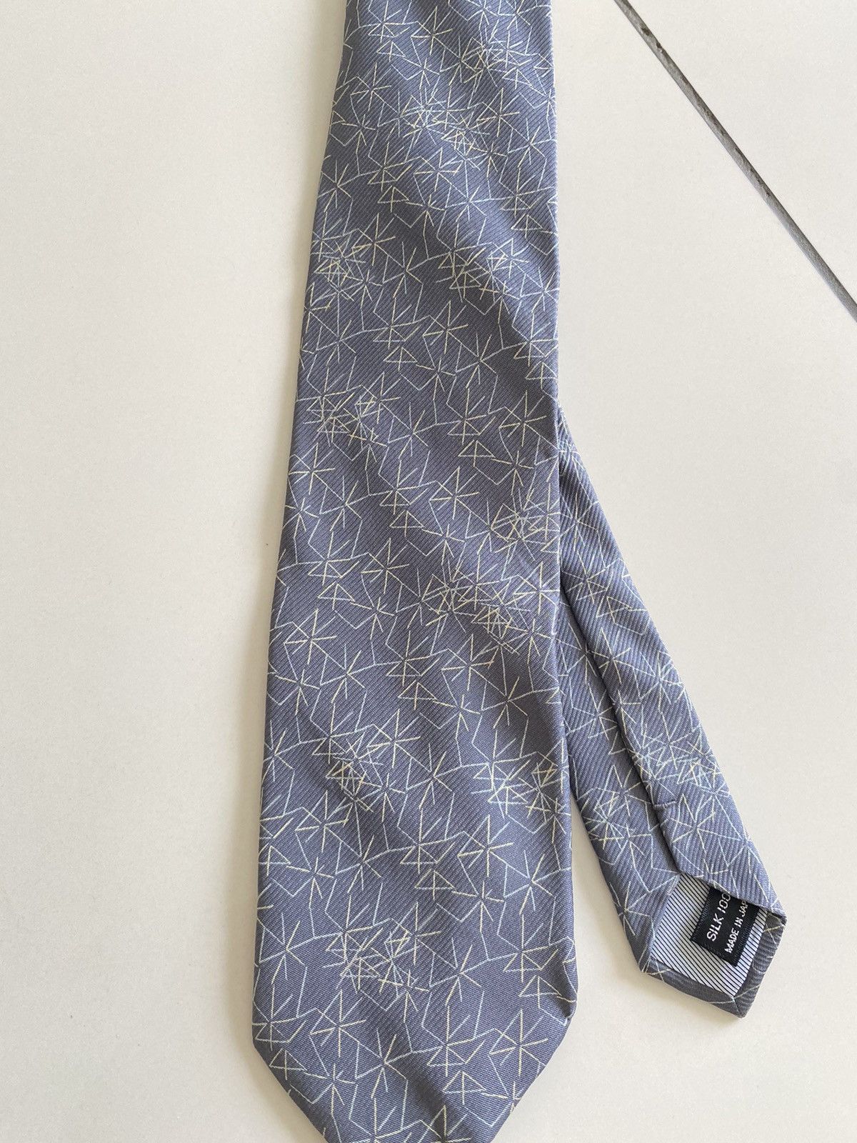 Homme Plisse Issey Miyake × Issey Miyake × Vintage ISSEY MIYAKE STUDIO VINTAGE SILK NECK TIE Size ONE SIZE - 2 Thumbnail