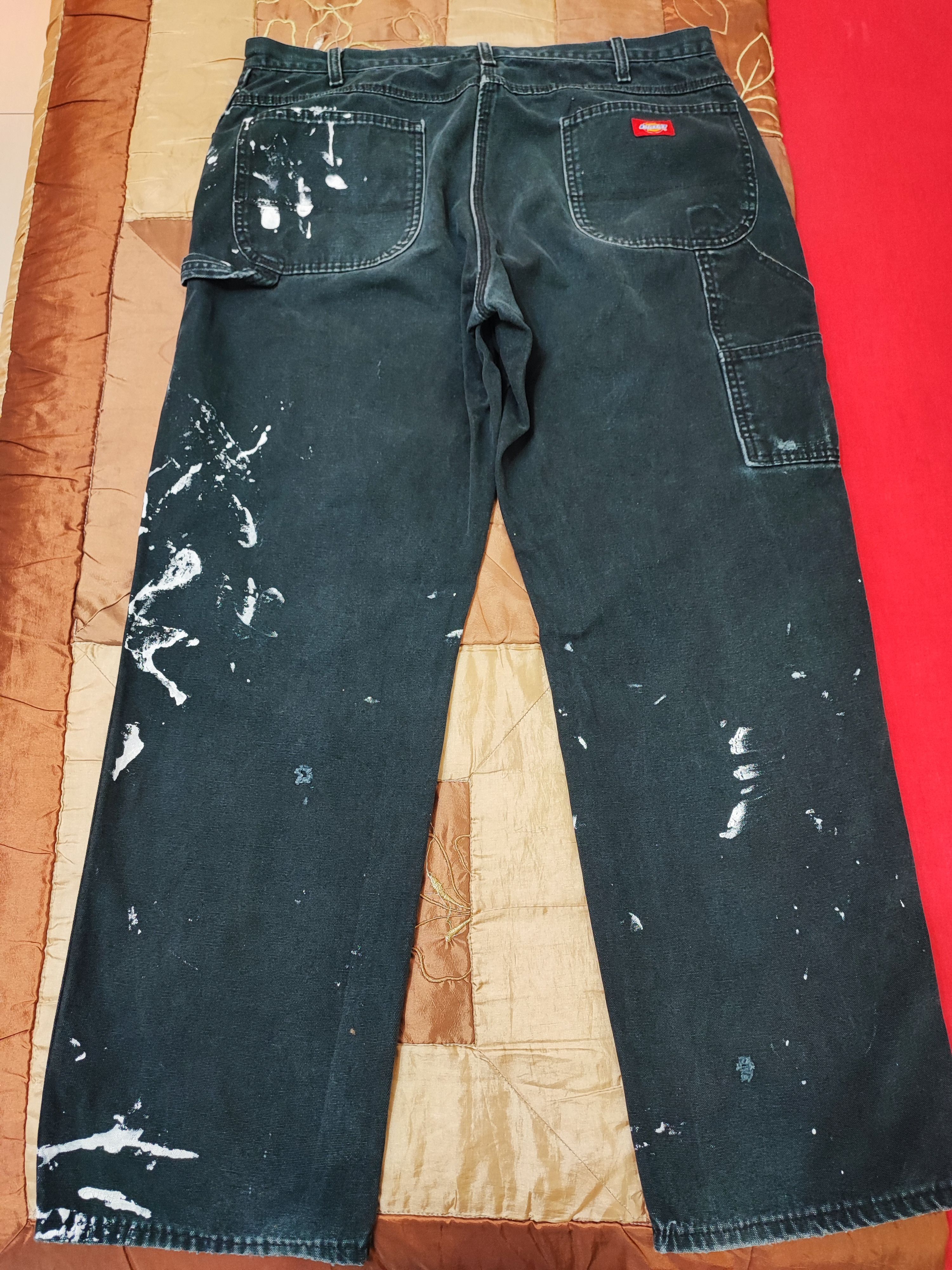 Dickies × Vintage Vintage Dickies Paint splatter Painter Carpenter Pants Size US 36 / EU 52 - 6 Thumbnail