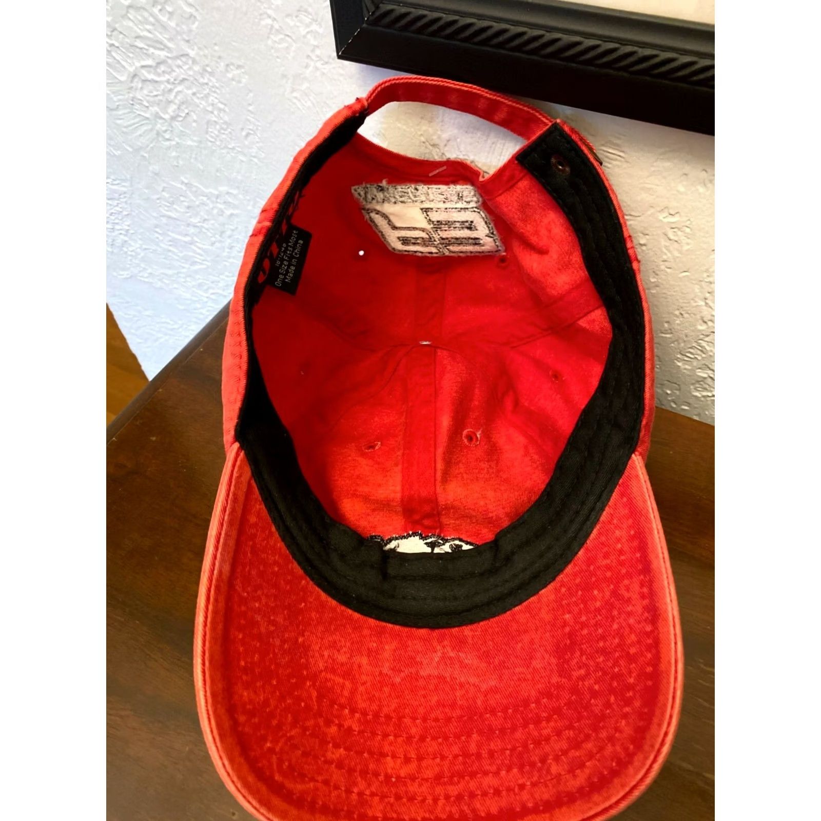 Vintage Otto F3 Americas Strapback HAT Red Indycar 500 Adjustable Canvas Cotton Unisex Cap Racing Cap - INDY RACING League Size ONE SIZE - 4 Thumbnail