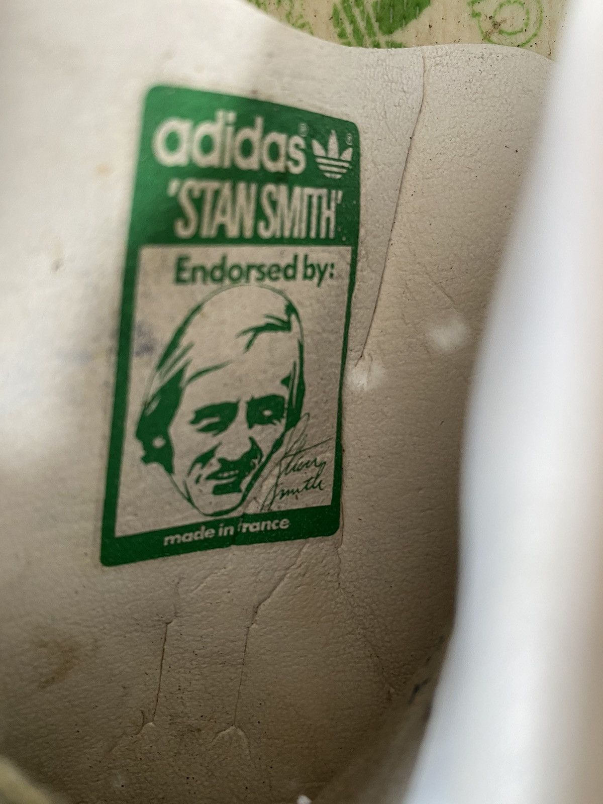 Adidas Adidas vintage stansmith low-top white leather sneakers Uk12 Size US 13 / EU 46 - 20 Thumbnail